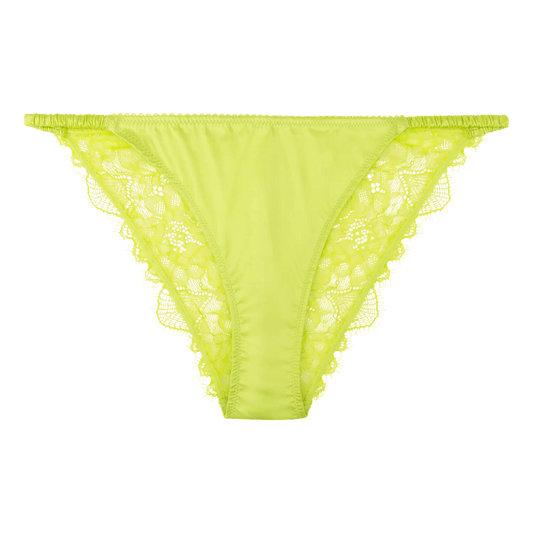 Love Stories Wild Rosie slip - lime - Lingerie Valentijn