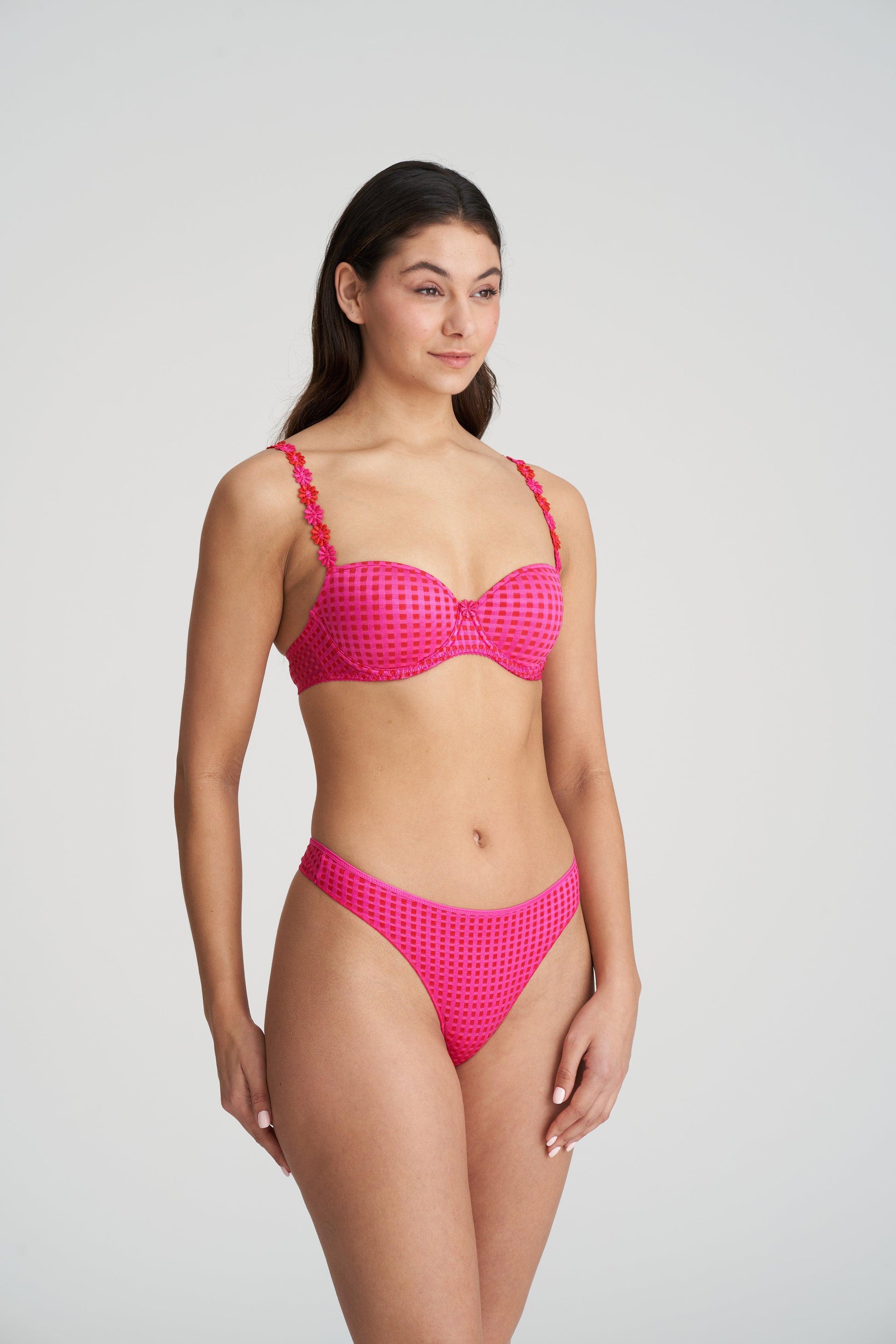 Marie Jo Avero voorgevormde balconette bh Electric Pink - Lingerie Valentijn