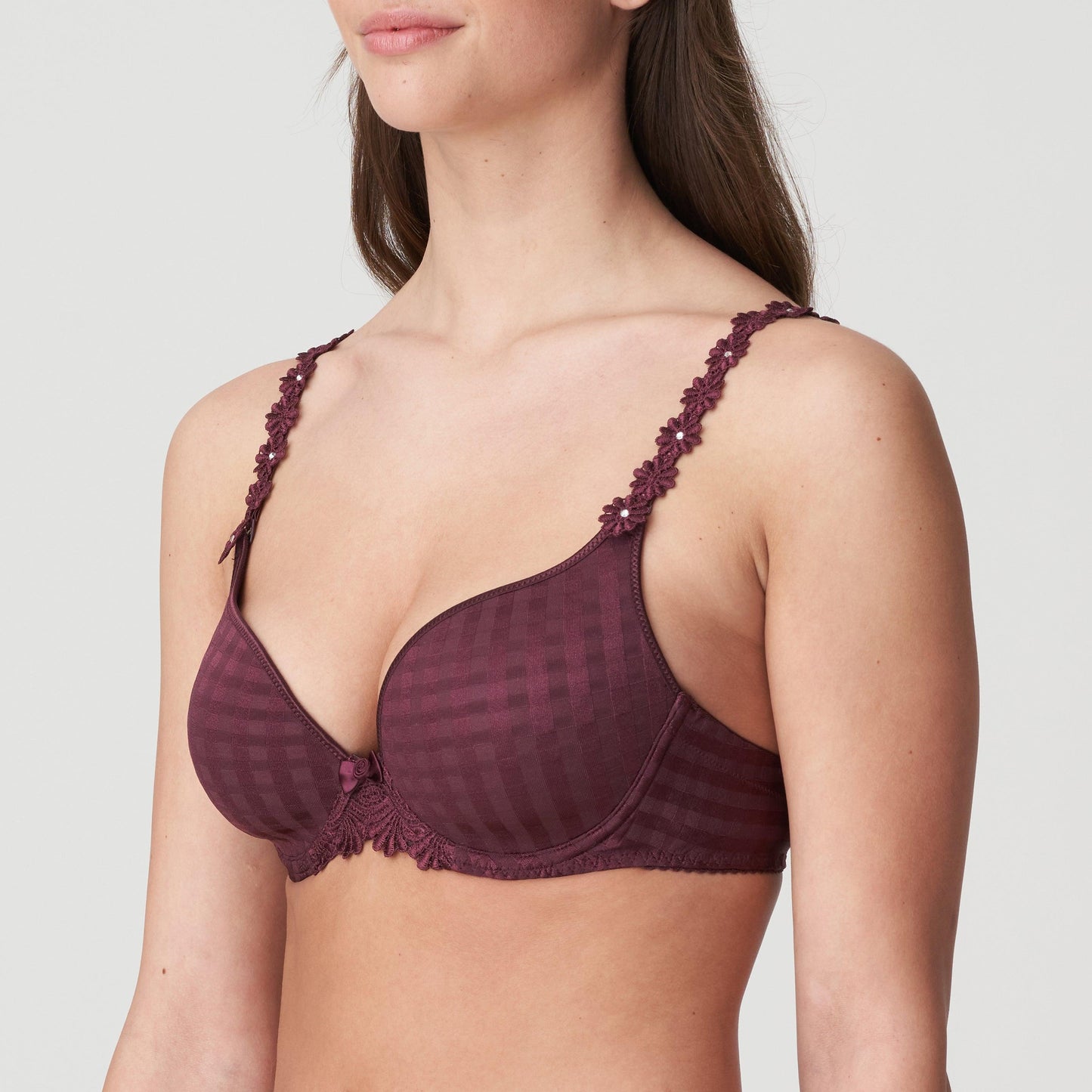 Marie Jo Avero voorgevormde bh - hartvorm Wine - Lingerie Valentijn