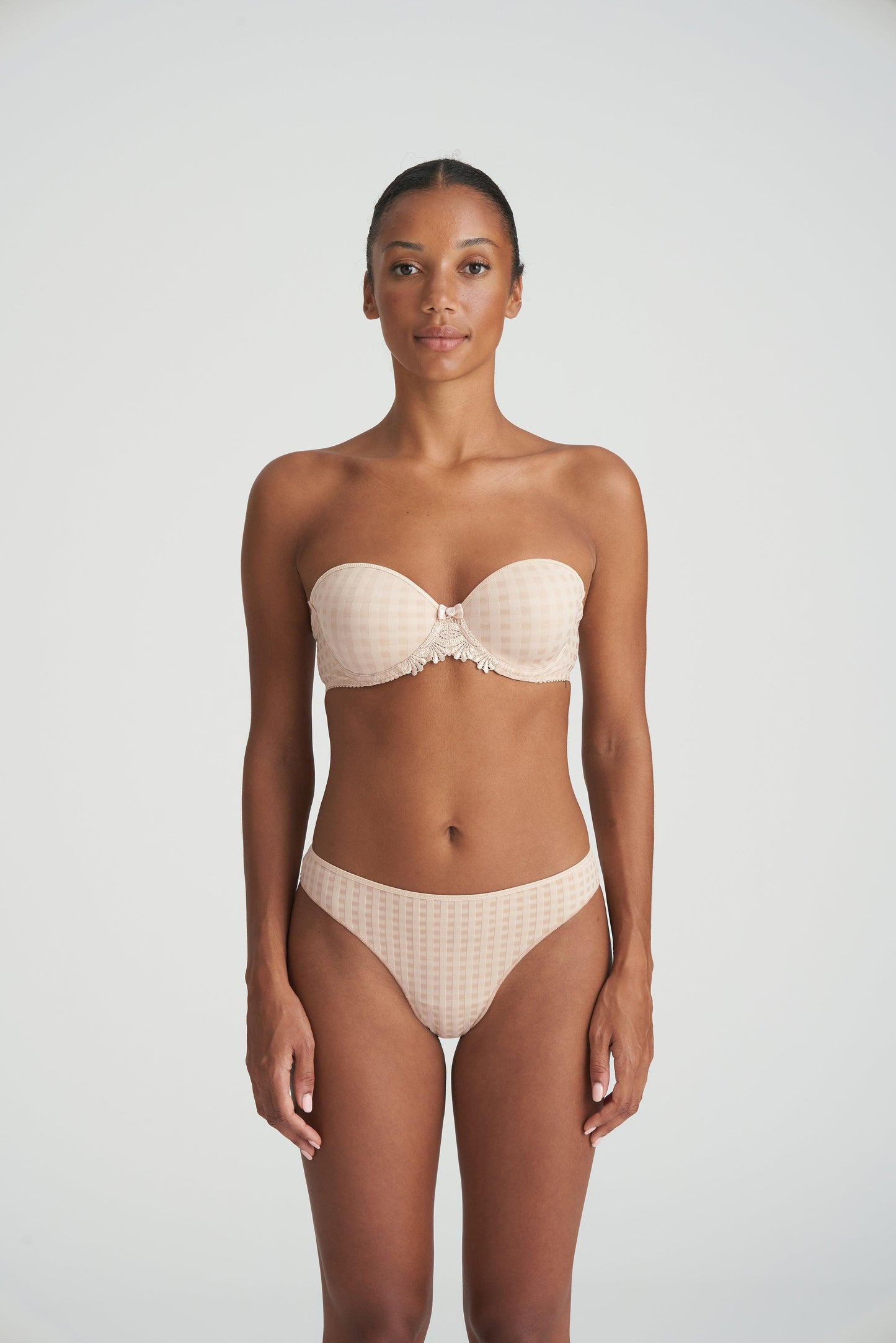 Marie Jo Avero voorgevormde bh - strapless caffé latte - Lingerie Valentijn