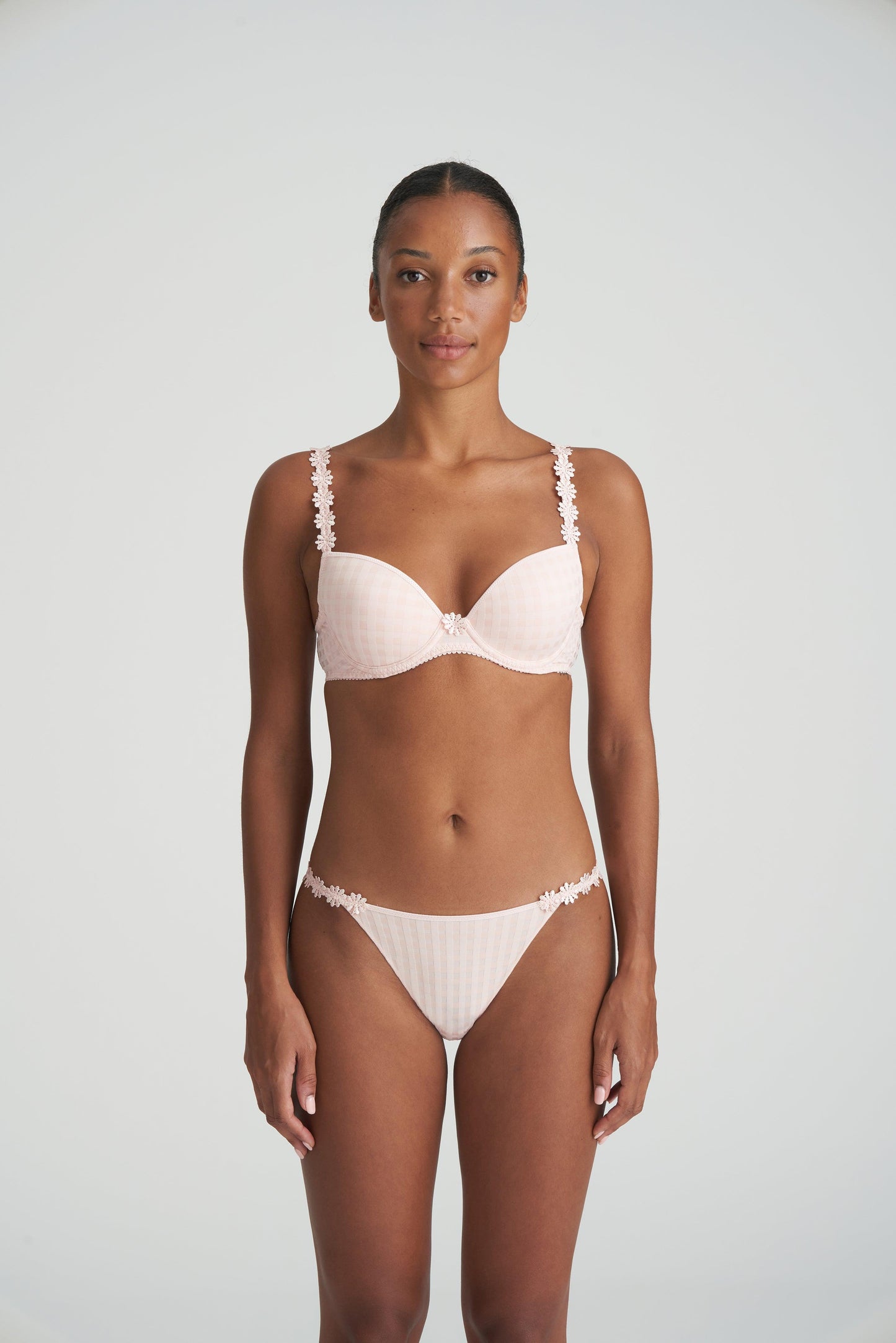 Marie Jo Avero voorgevormde plunge bh pearly pink - Lingerie Valentijn