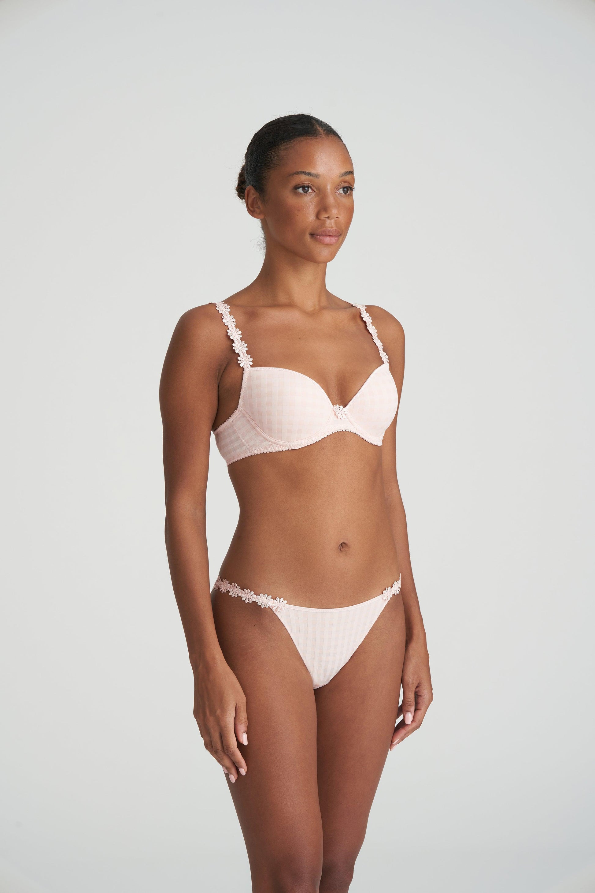 Marie Jo Avero voorgevormde plunge bh pearly pink - Lingerie Valentijn