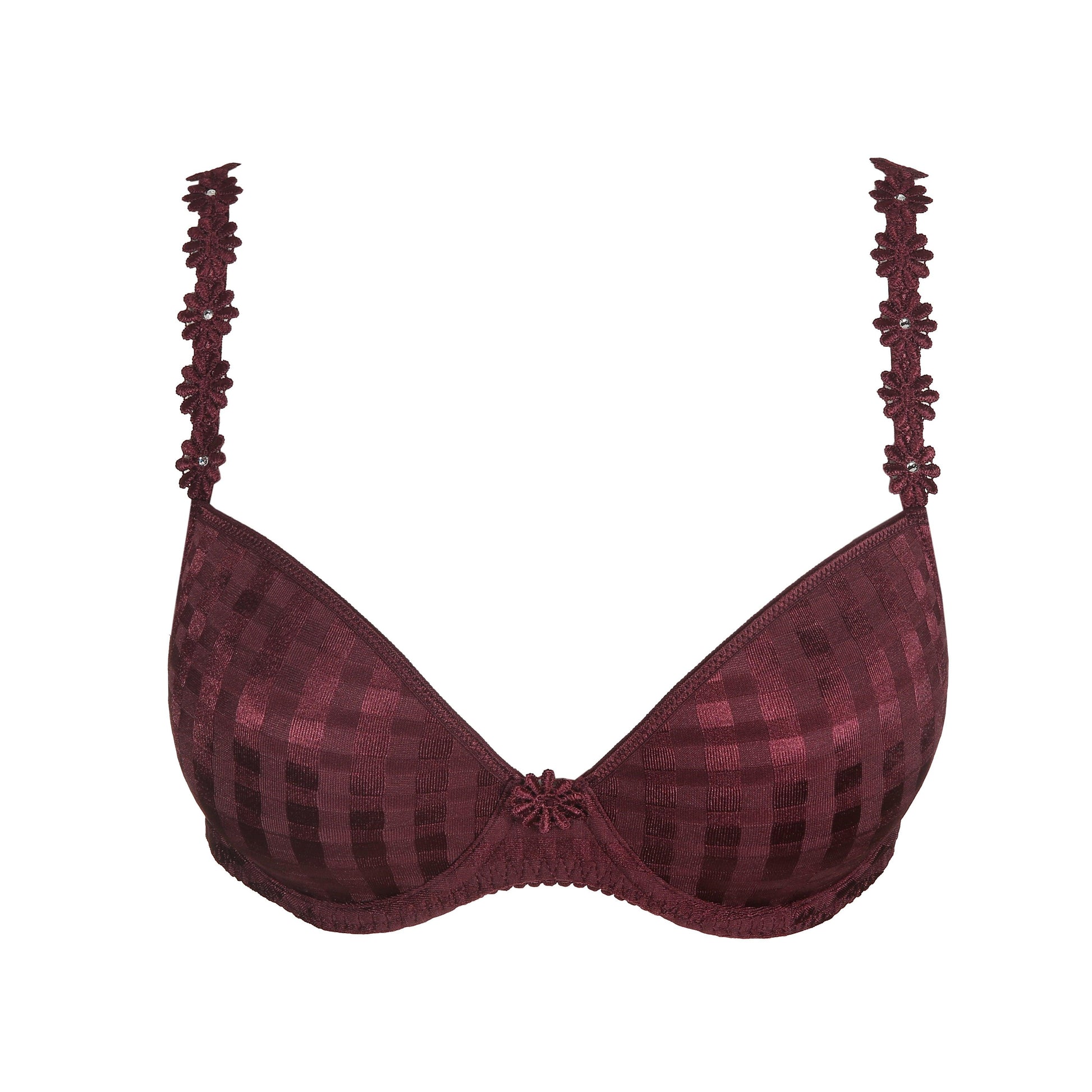 Marie Jo Avero voorgevormde plunge bh Wine - Lingerie Valentijn