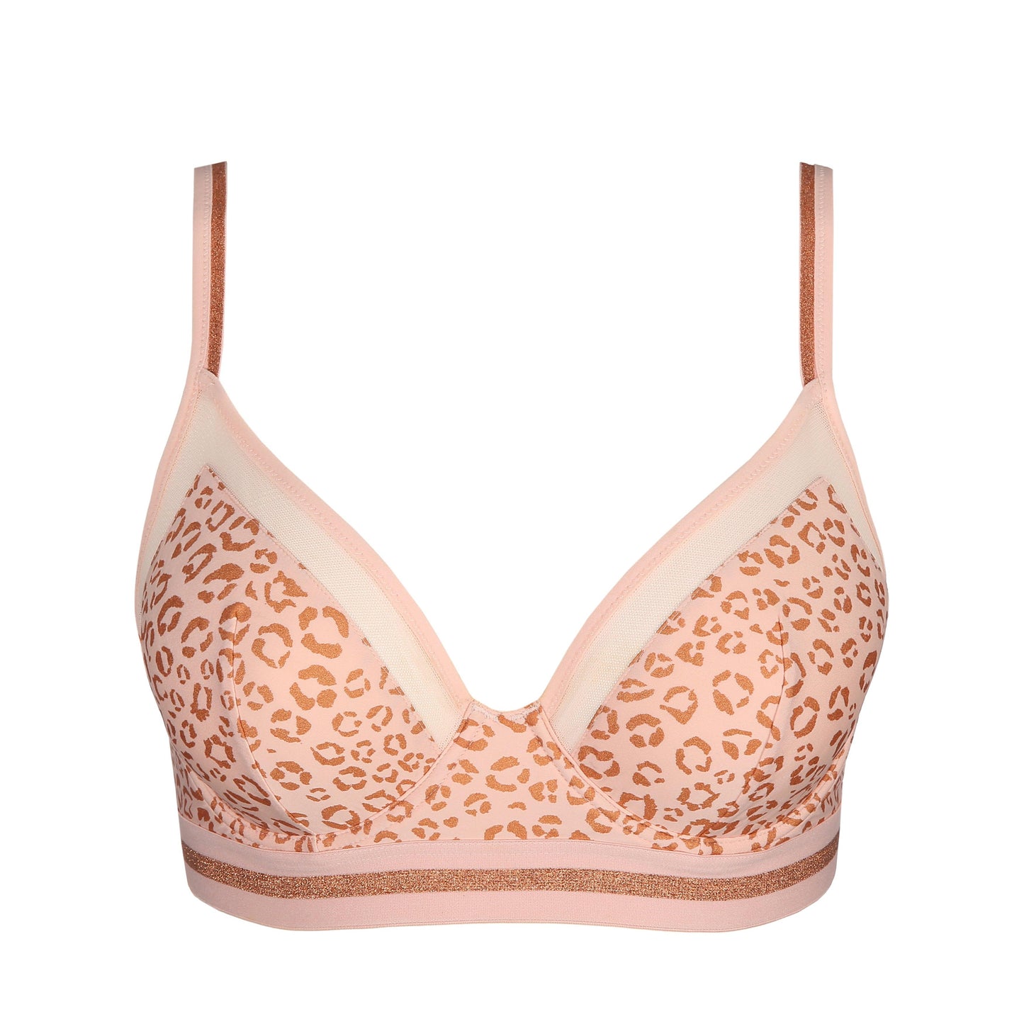 Marie Jo Benicio plunge bh longline pearly pink - Lingerie Valentijn