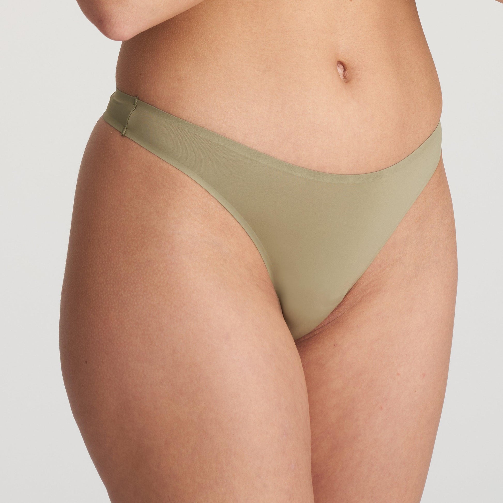 Marie Jo Color studio string golden olive - Lingerie Valentijn