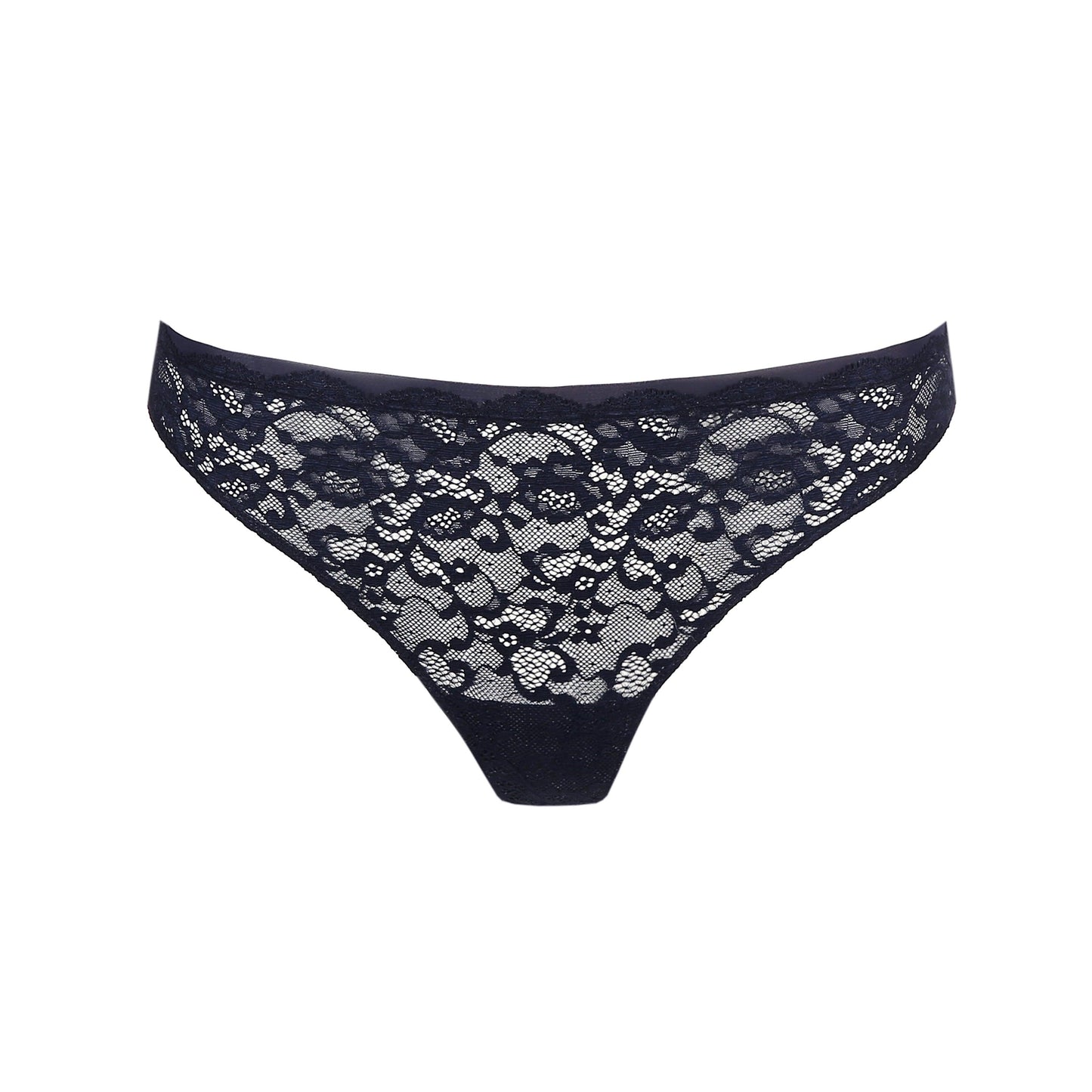 Marie Jo Color studio string velvet blue - Lingerie Valentijn