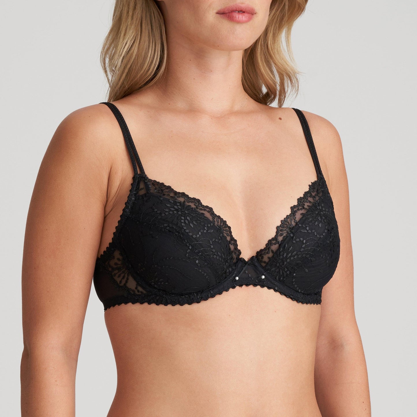 Marie Jo Jane push-up bh uitneembare pads zwart - Lingerie Valentijn