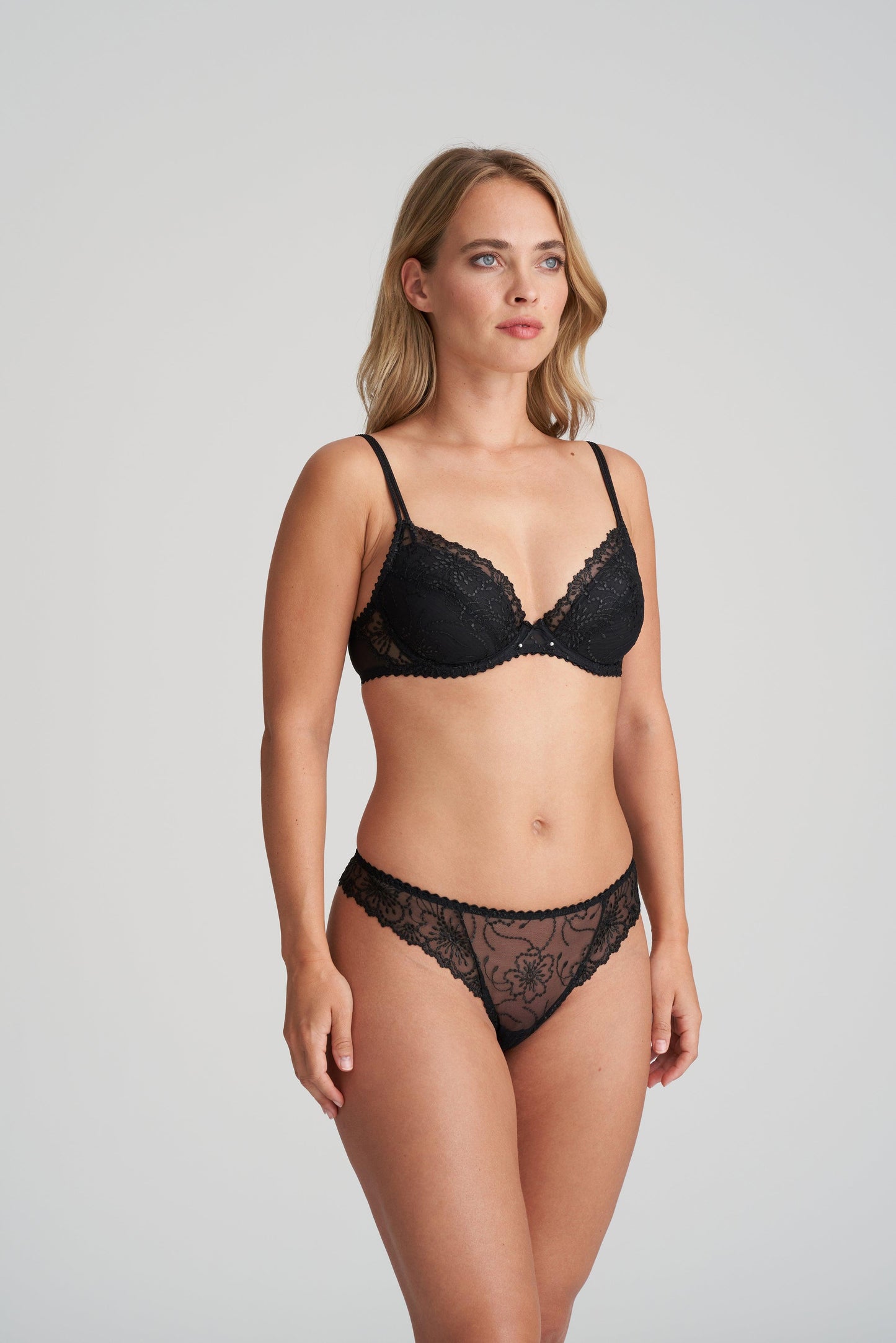 Marie Jo Jane push-up bh uitneembare pads zwart - Lingerie Valentijn