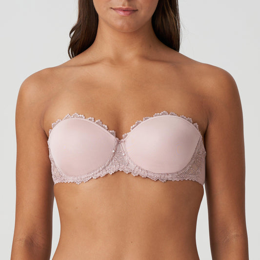 Marie Jo Jane voorgevormde bh - strapless bois de rose - Lingerie Valentijn