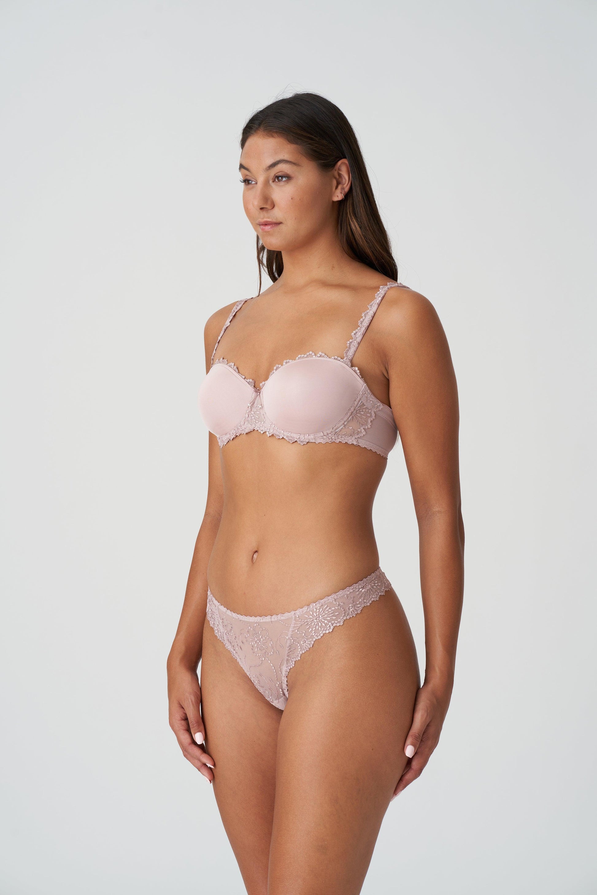 Marie Jo Jane voorgevormde bh - strapless bois de rose - Lingerie Valentijn