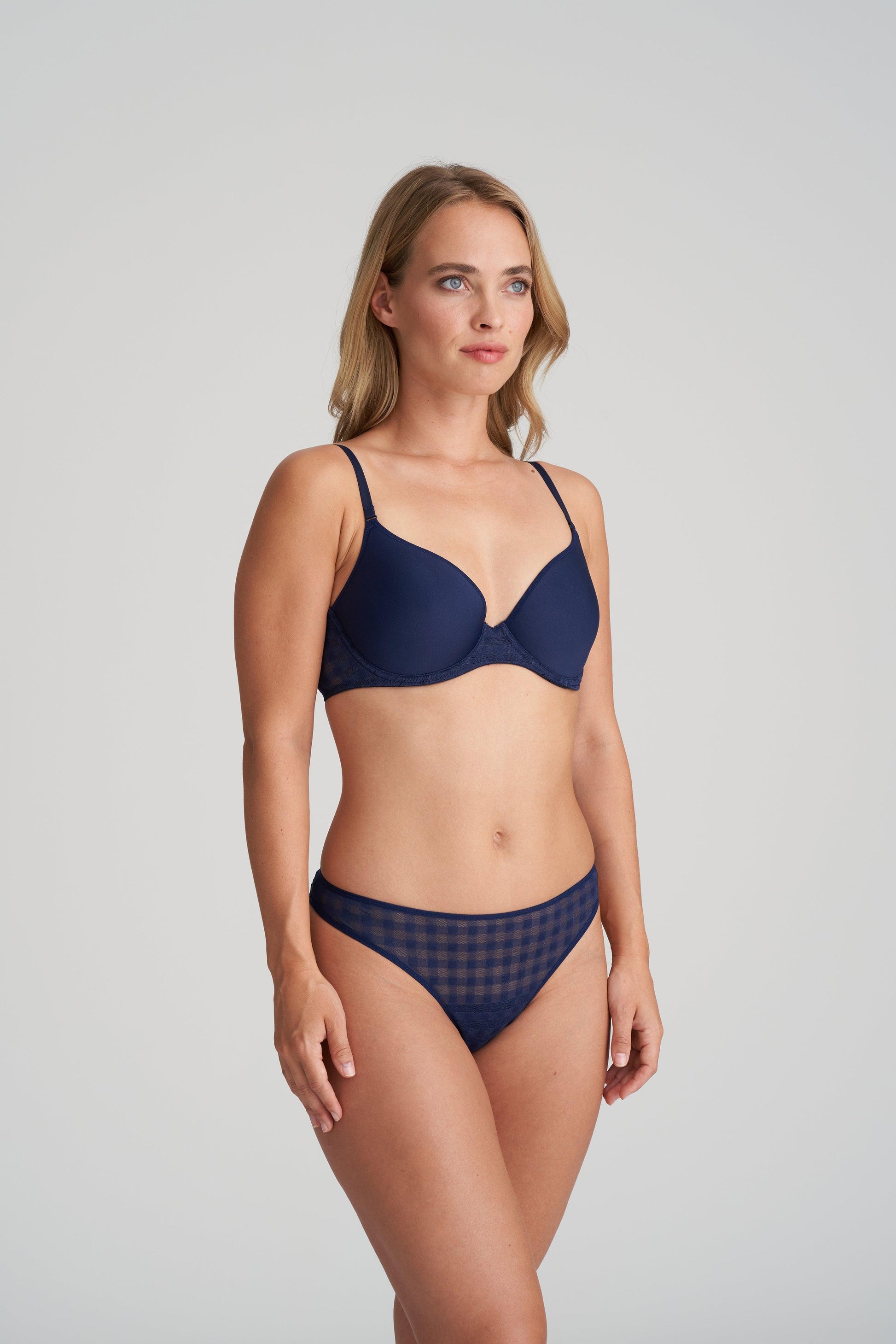 Marie Jo Jereme string saffier blauw - Lingerie Valentijn