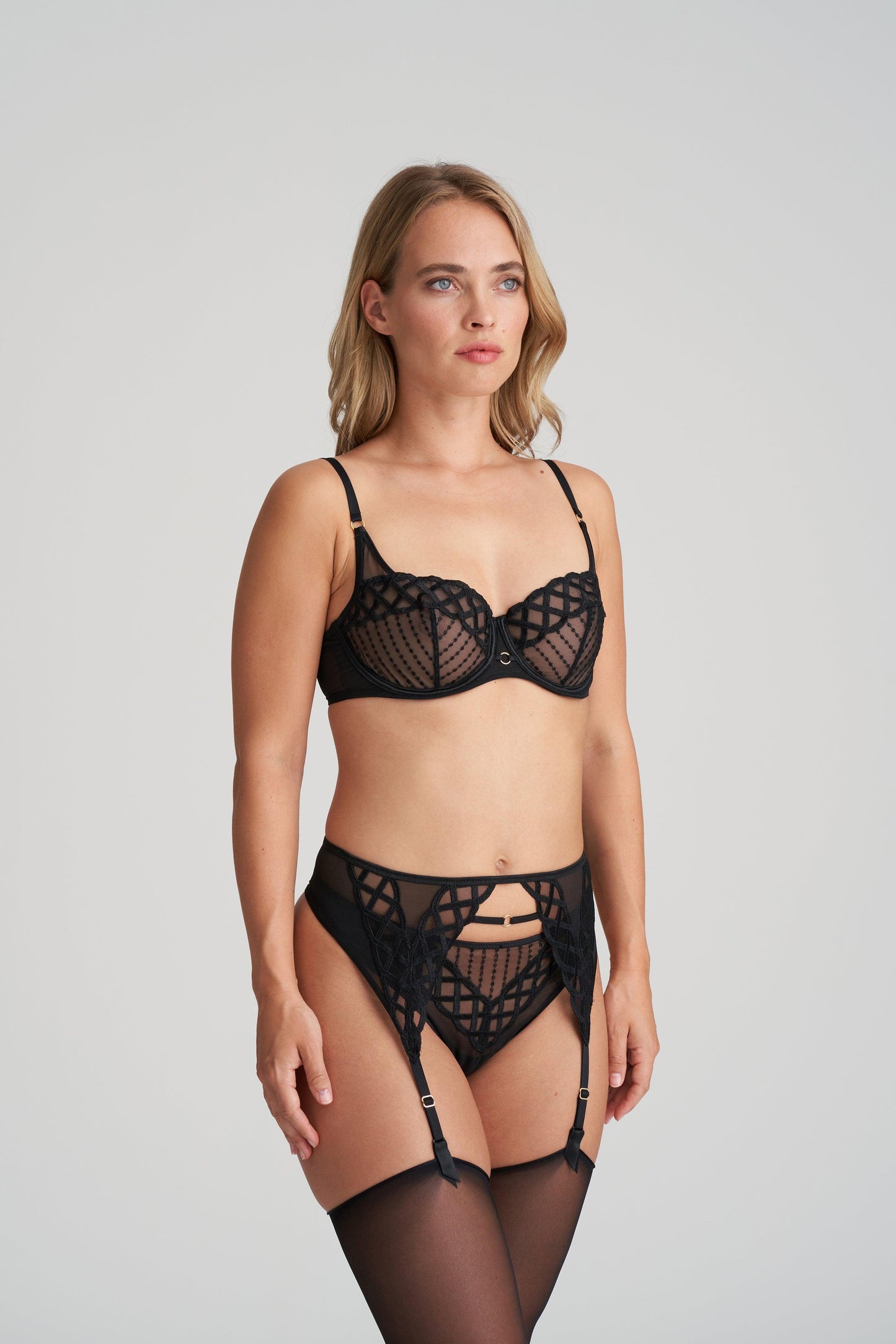 Marie Jo Jhana jarretelgordel zwart - Lingerie Valentijn