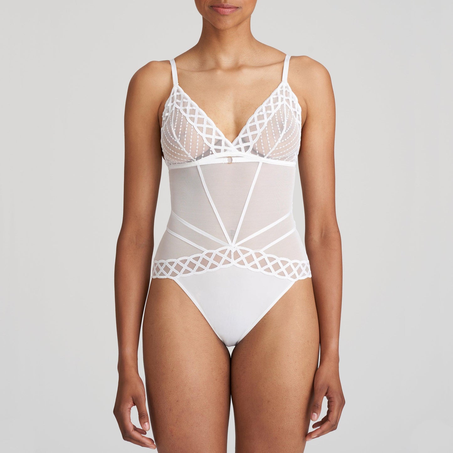 Marie Jo Jhana speciale body Wit - Lingerie Valentijn