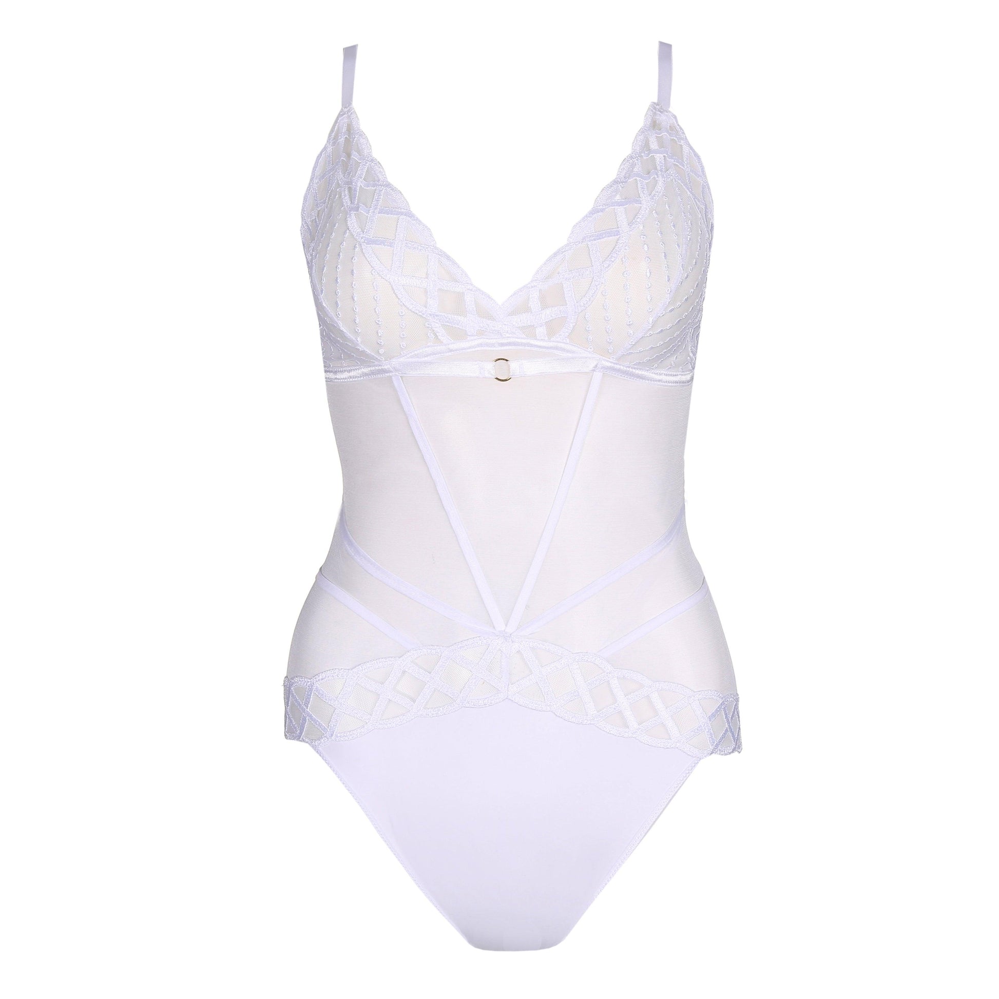 Marie Jo Jhana speciale body Wit - Lingerie Valentijn