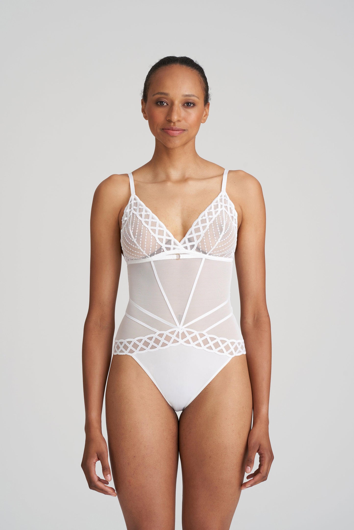 Marie Jo Jhana speciale body Wit - Lingerie Valentijn