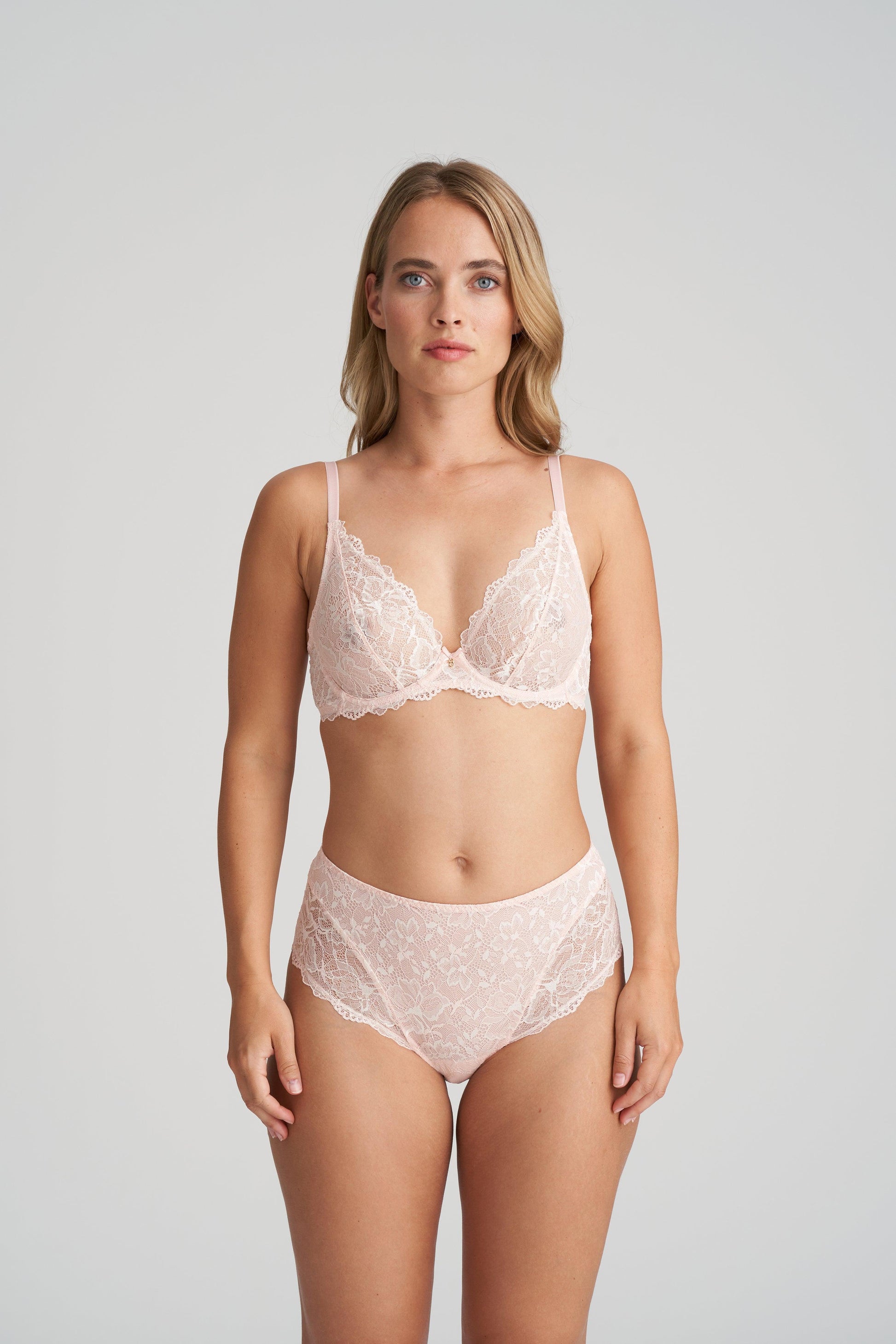 Marie Jo Manyla plunge bh pearly pink - Lingerie Valentijn