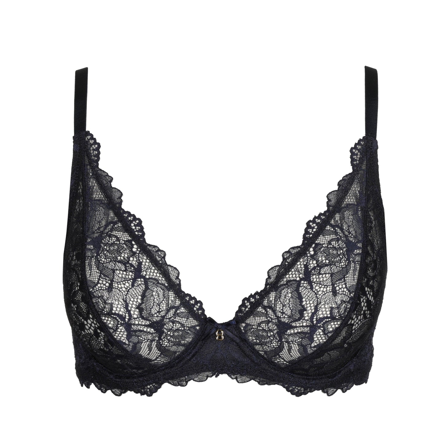 Marie Jo Manyla plunge bh velvet blue - Lingerie Valentijn