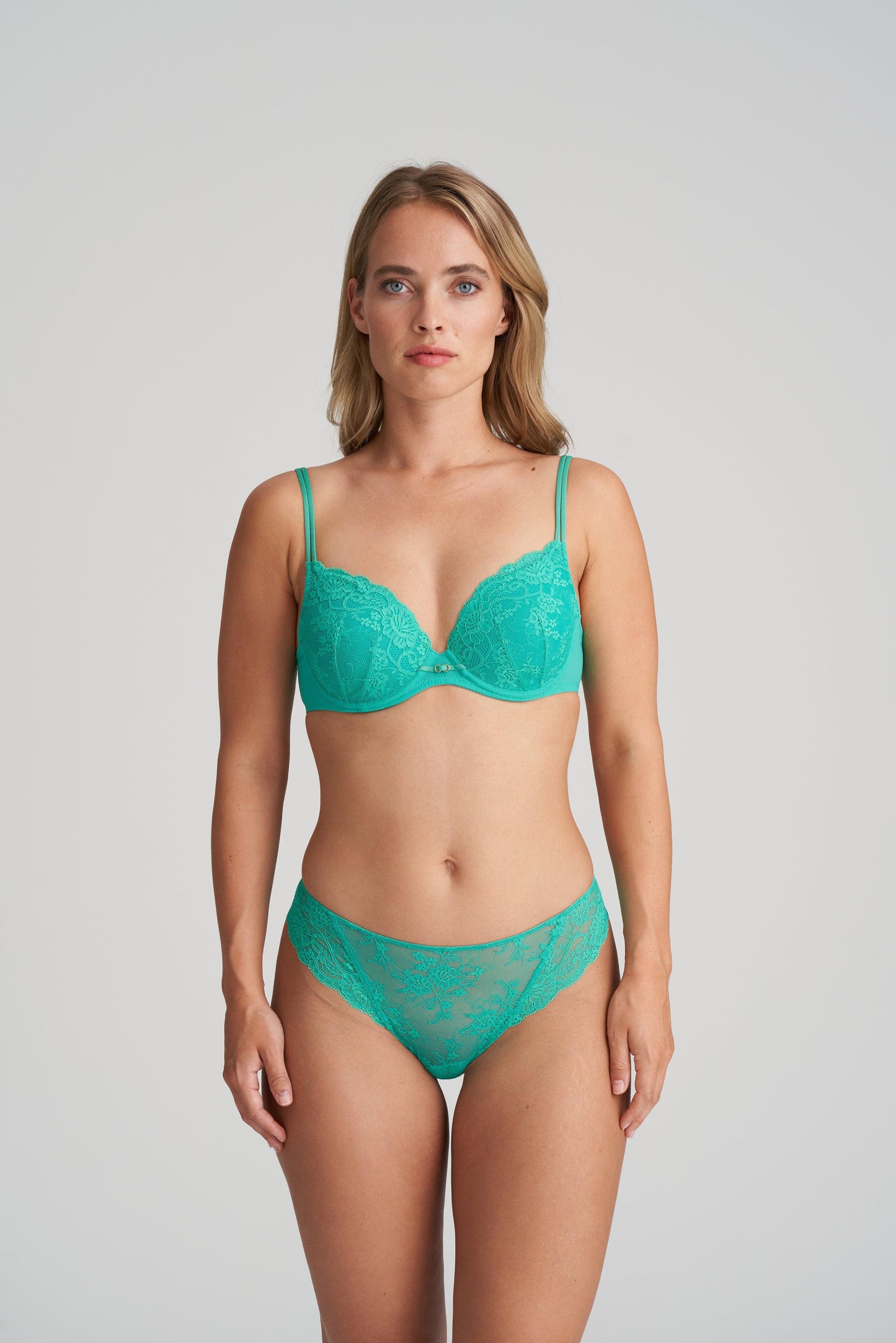 Marie Jo Melipha voorgevormde bh - hartvorm Vivid Green - Lingerie Valentijn