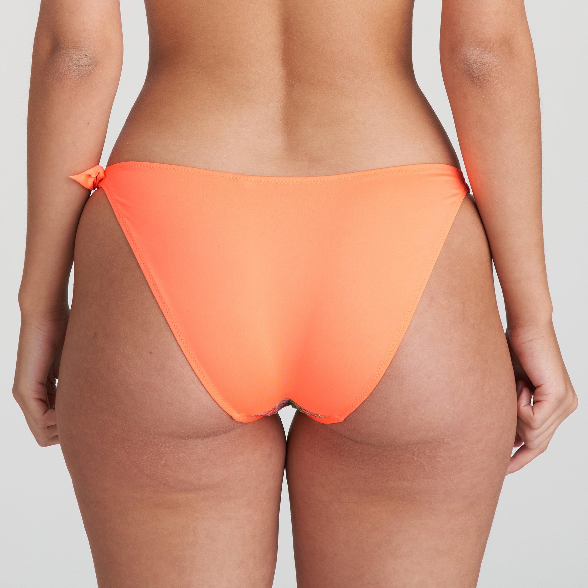 Marie Jo Swim Almoshi bikini heupslip met koordjes juicy peach - Lingerie Valentijn