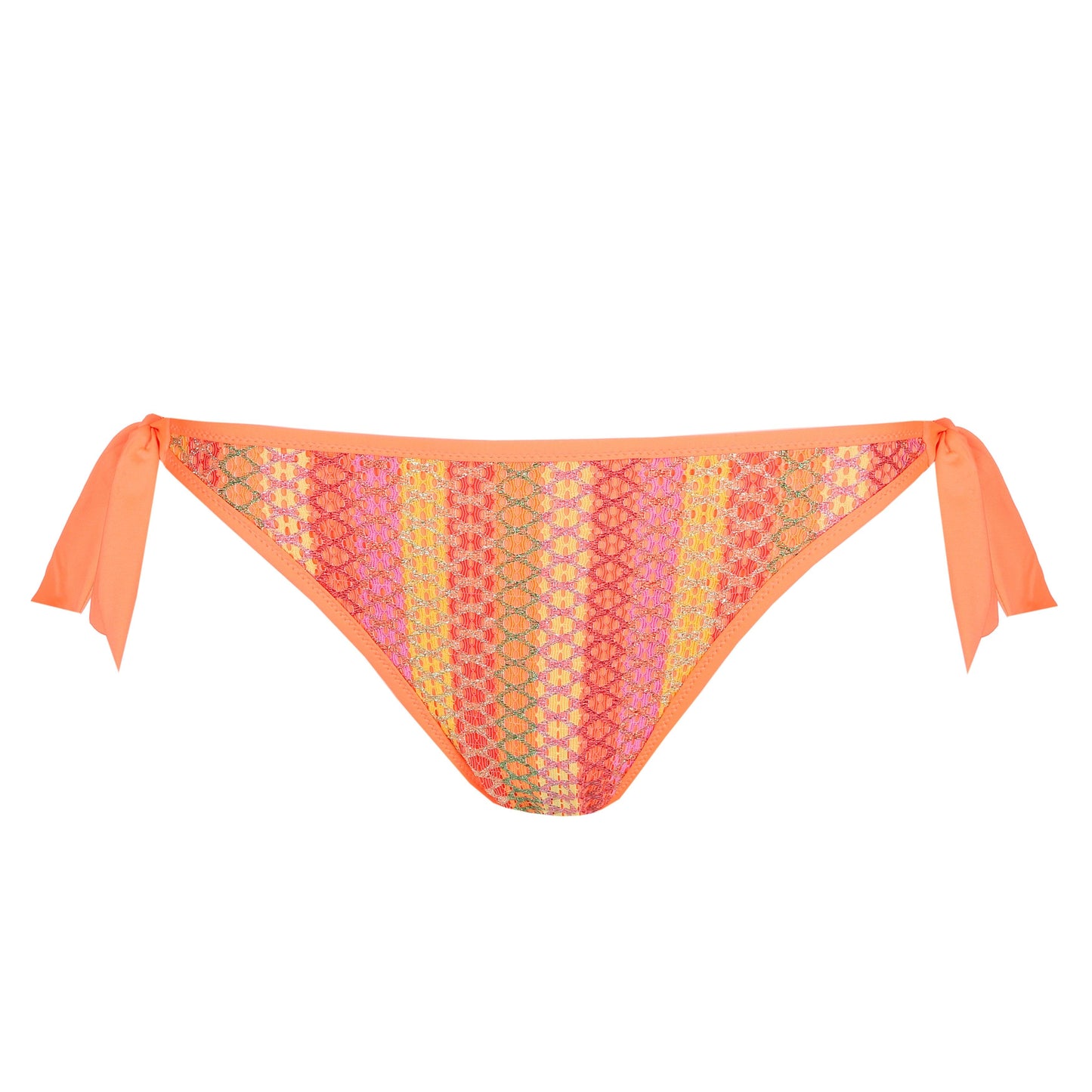 Marie Jo Swim Almoshi bikini heupslip met koordjes juicy peach - Lingerie Valentijn