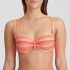 Marie Jo Swim Almoshi voorgevormde balconette bikini juicy peach - Lingerie Valentijn