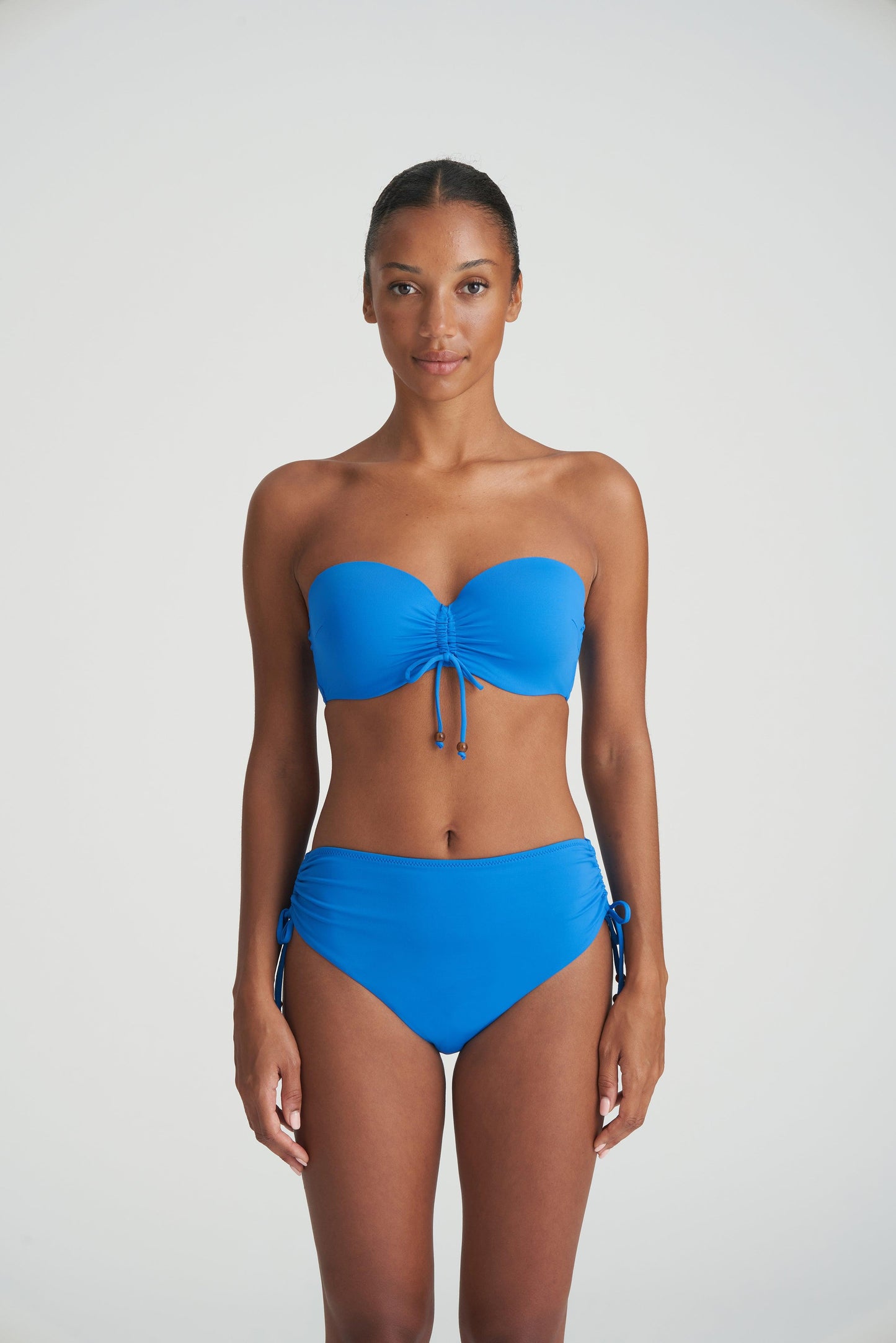 Marie Jo Swim Flidais voorgevormde bikini strapless mistral blauw - Lingerie Valentijn