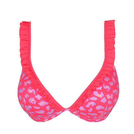 Marie Jo Swim La gomera push up triangel bikinitop Deep Sea Coral - Lingerie Valentijn