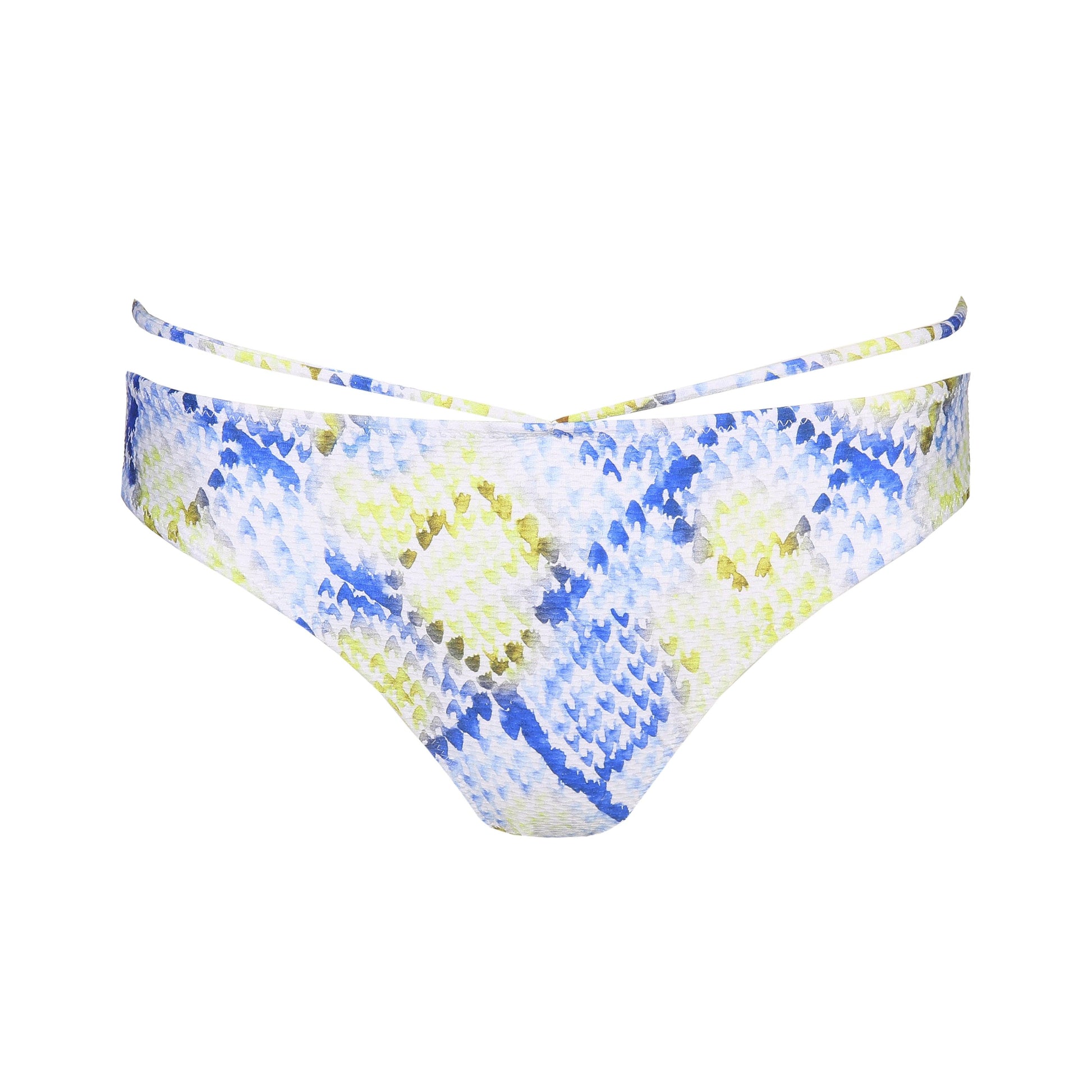 Marie Jo Swim Lundey bikini rioslip Lime Snake - Lingerie Valentijn