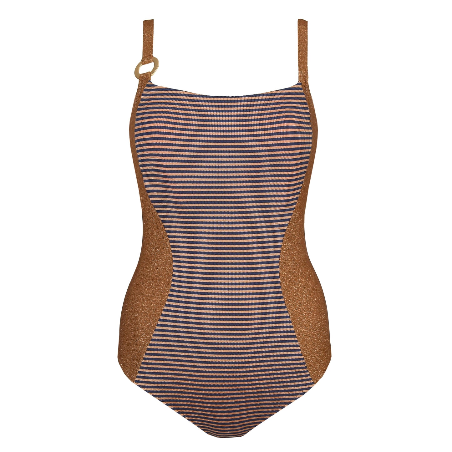 Marie Jo Swim Saturna voorgevormd badpak beugelloos Ocean Bronze - Lingerie Valentijn