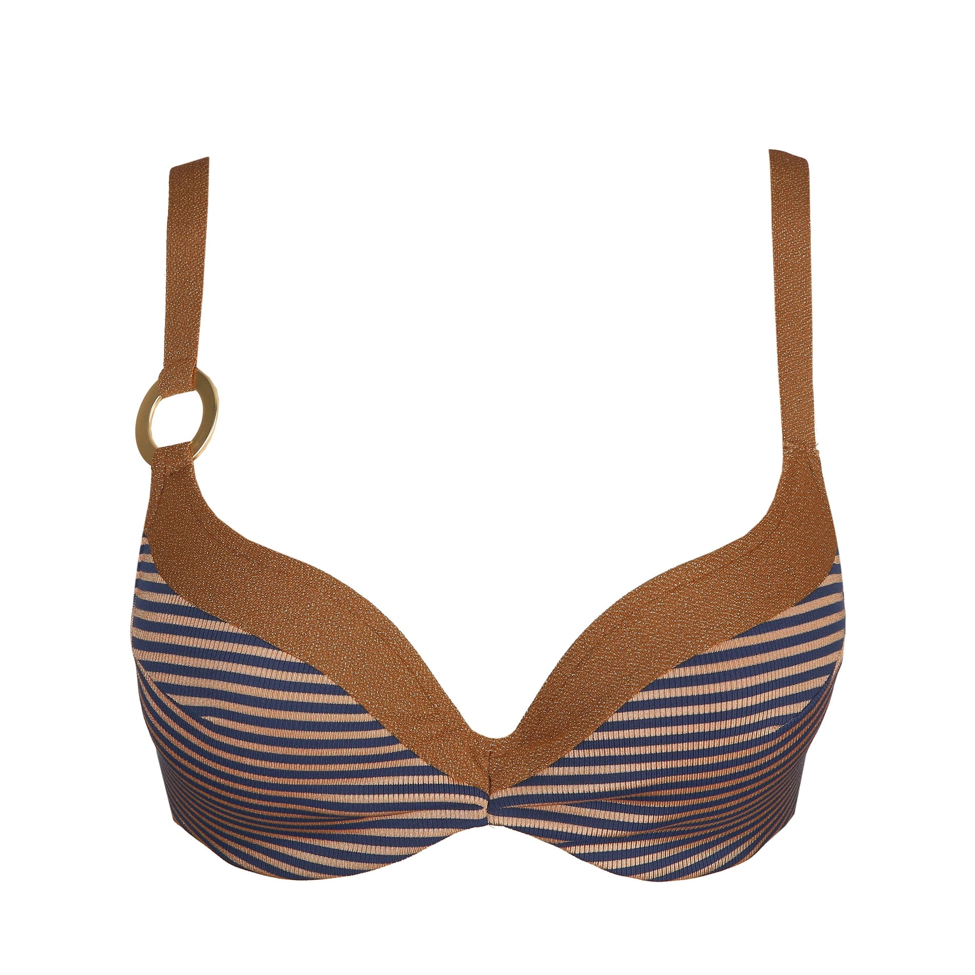 Marie Jo Swim Saturna voorgevormde bikini hartvorm Ocean Bronze - Lingerie Valentijn