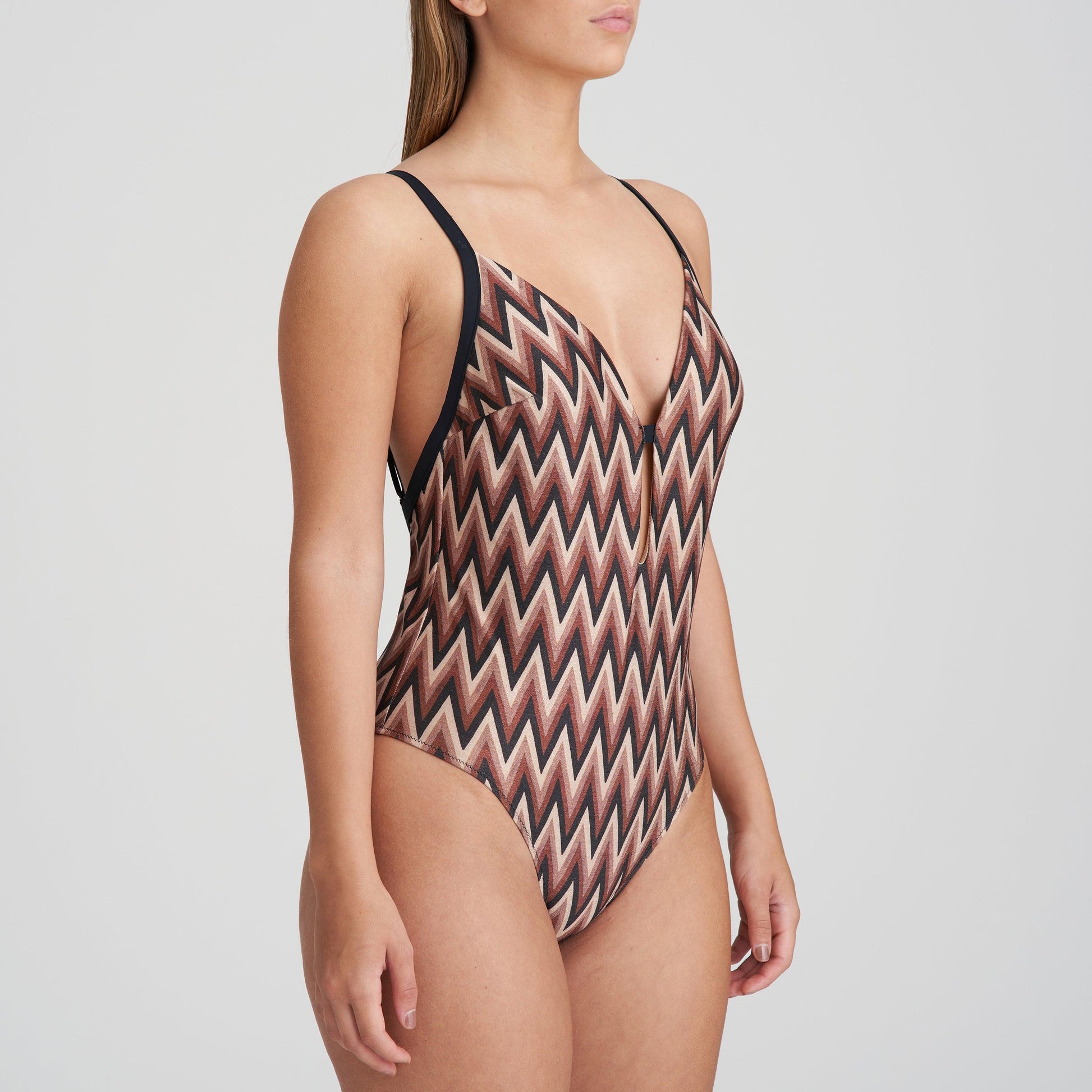 Marie Jo Swim Su ana plunge badpak zonder beugels Miramar - Lingerie Valentijn