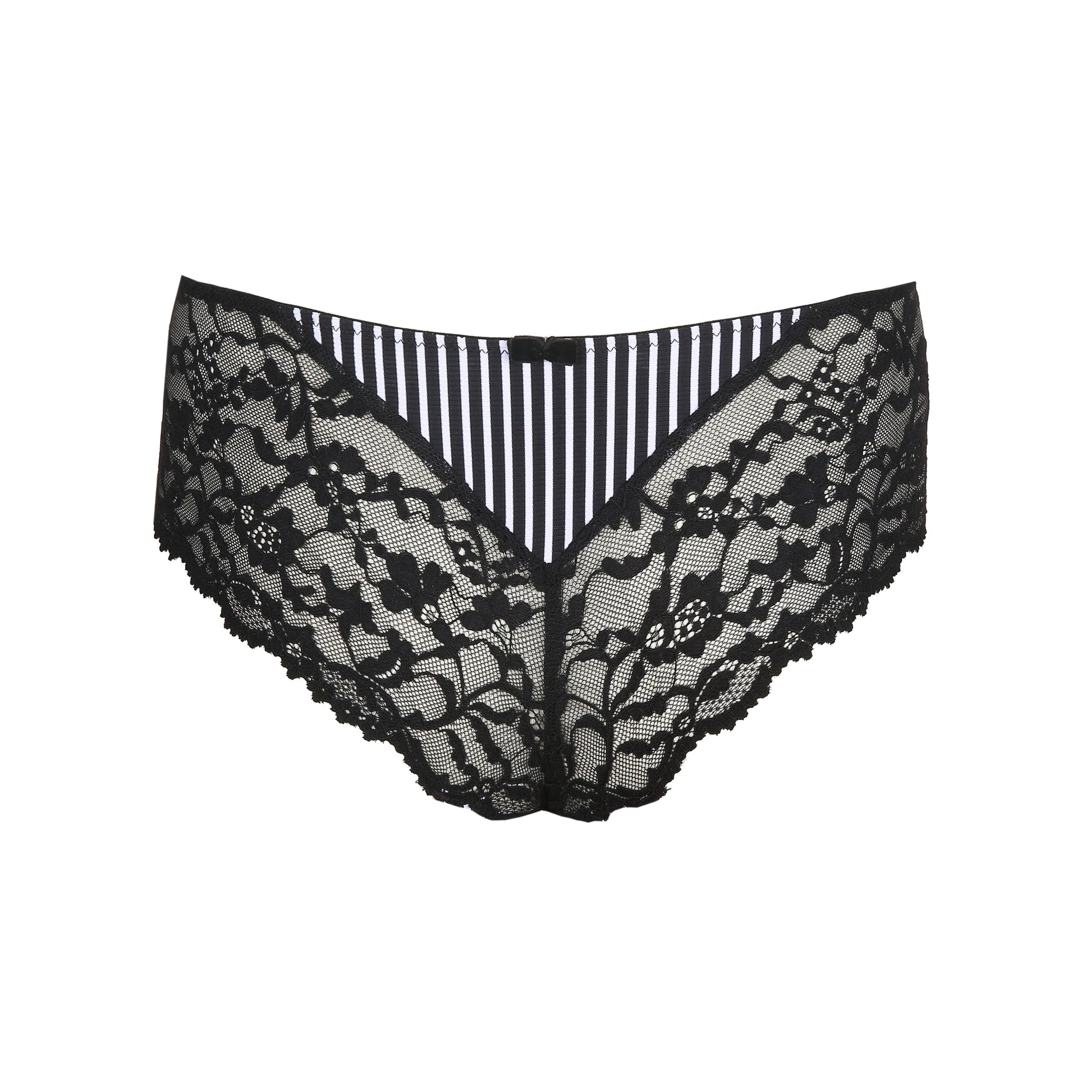 Marie Jo Sydny hotpants tuxedo black - Lingerie Valentijn