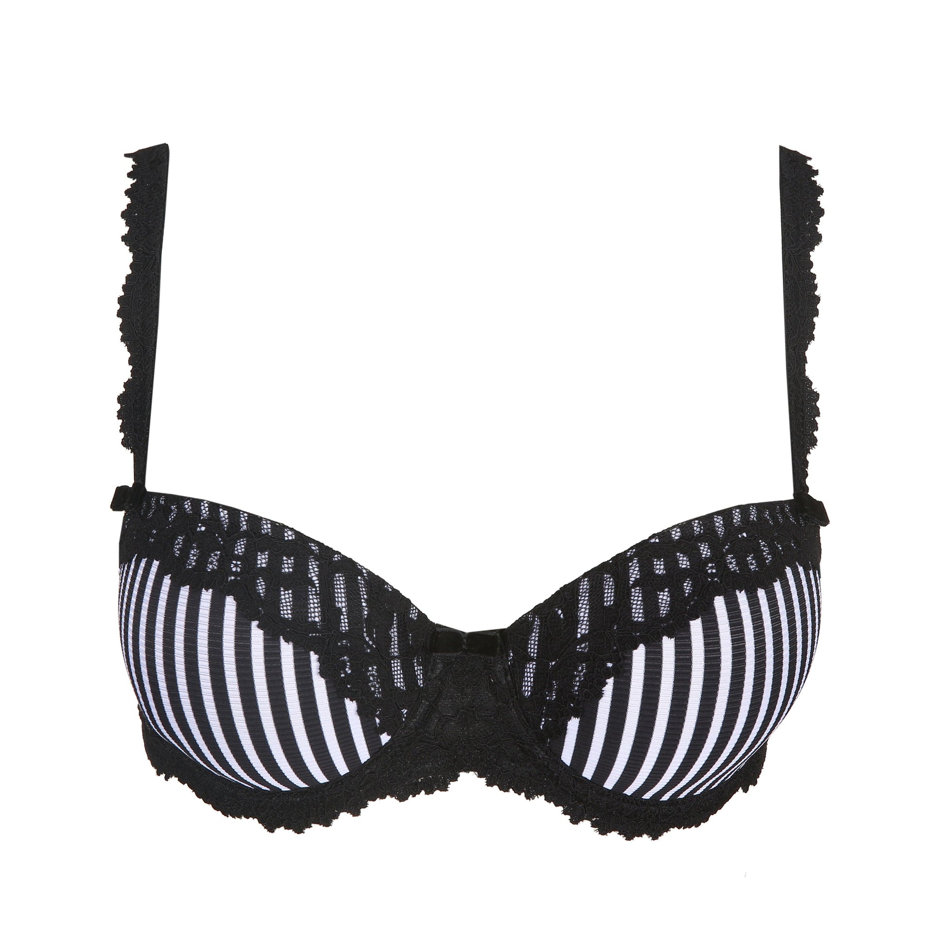 Marie Jo Sydny voorgevormde balconette bh tuxedo black - Lingerie Valentijn