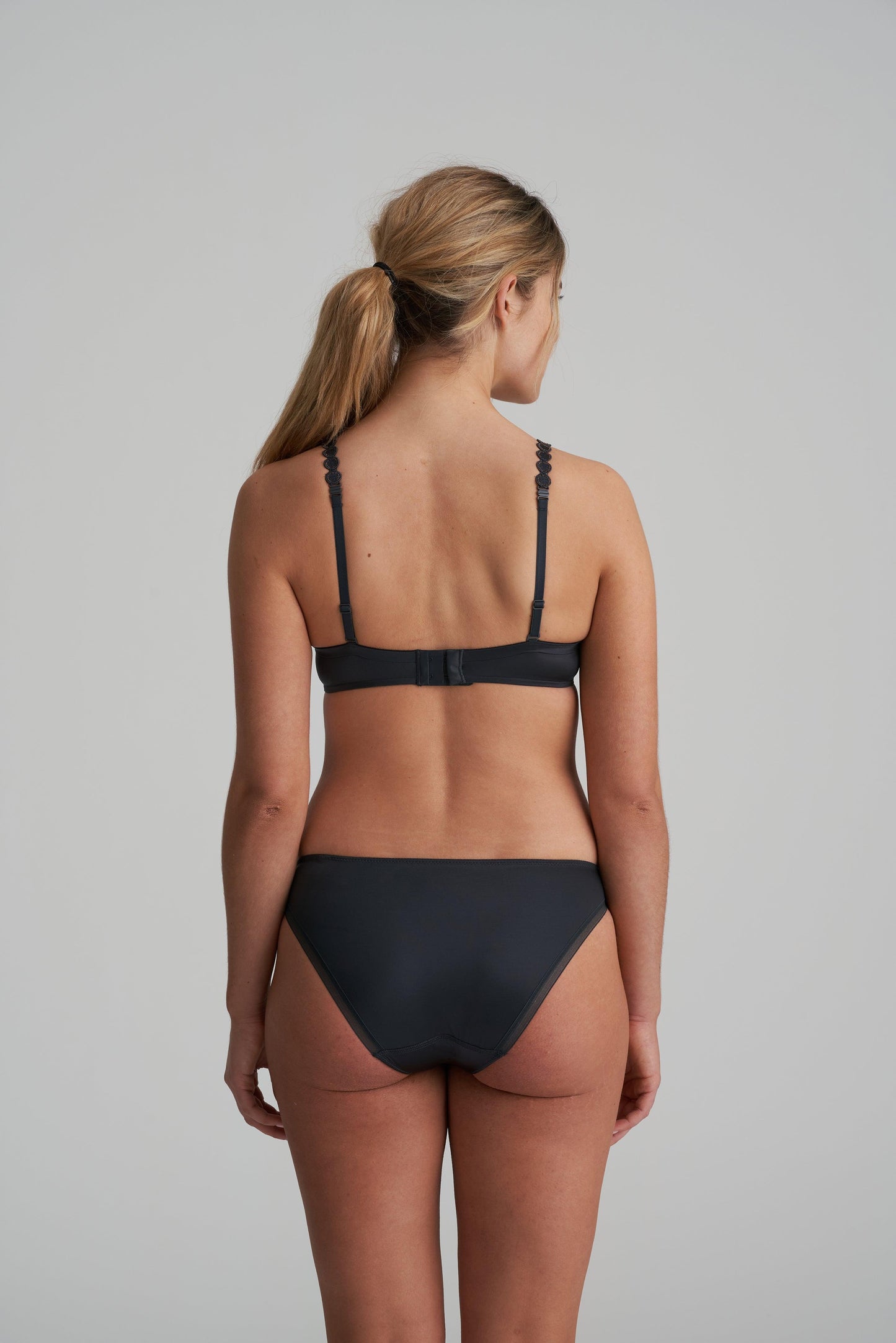 Marie Jo Tom voorgevormde bh - hartvorm graphite grey - Lingerie Valentijn