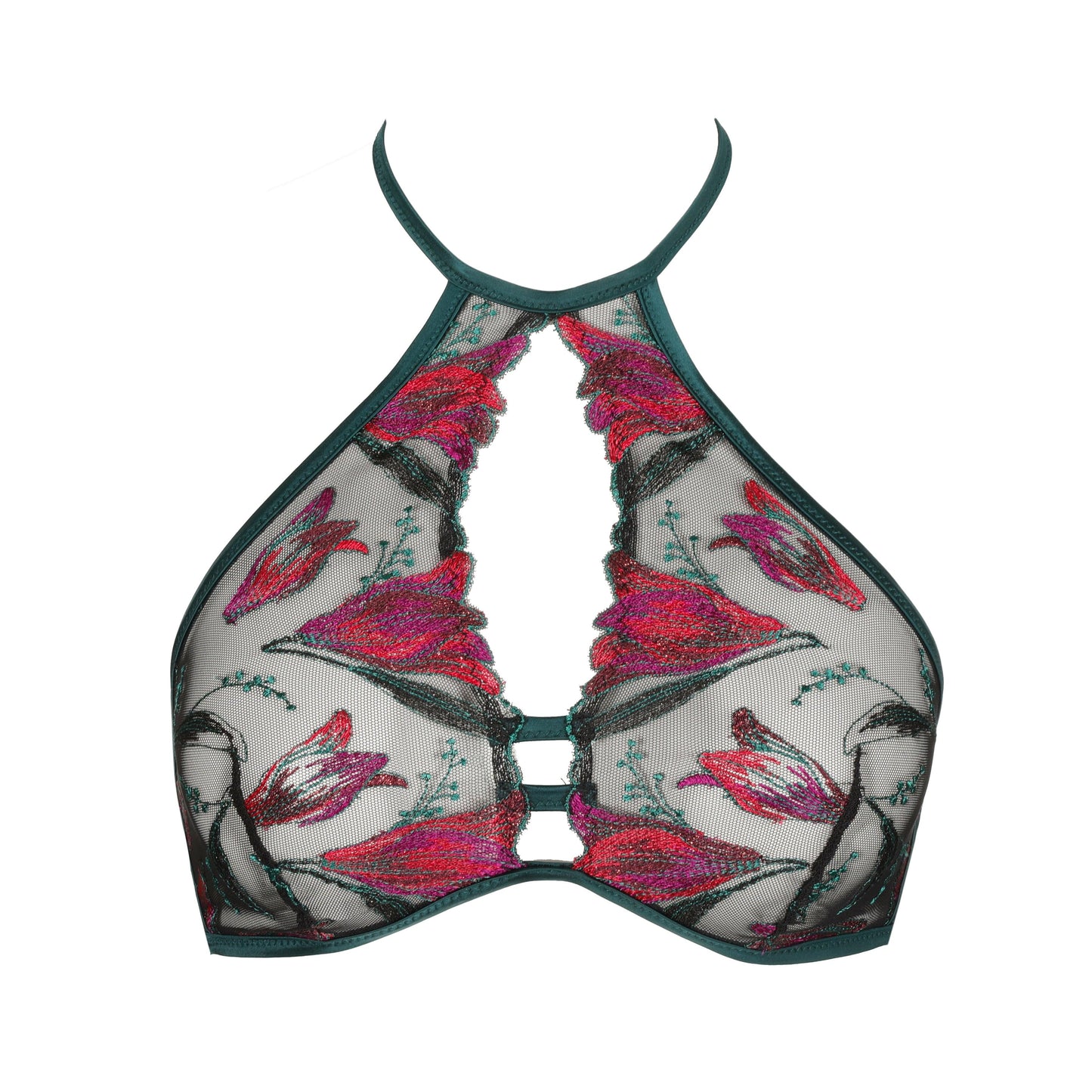 Marie Jo Yoly bralette jewel green - Lingerie Valentijn