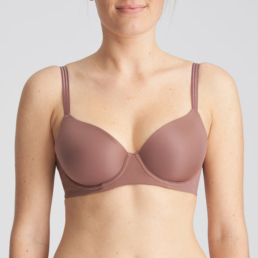 Marie Jo Louie volle cup spacer bh satin taupe