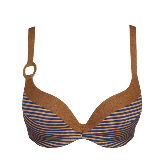 Marie Jo Swim Saturna voorgevormde bikini hartvorm Ocean Bronze