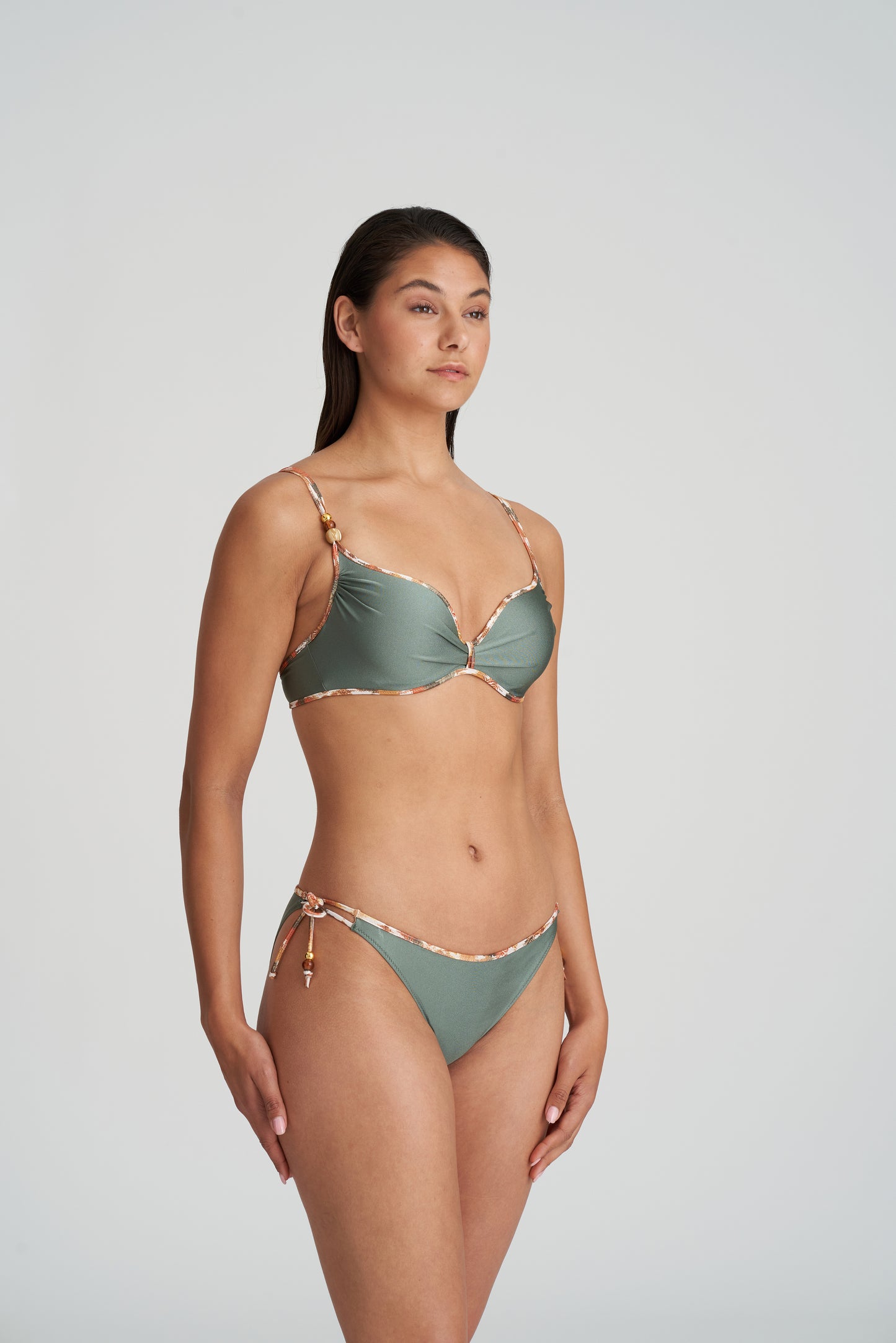 Marie Jo Swim Crete bikini heupslip met koordjes Inca Gold
