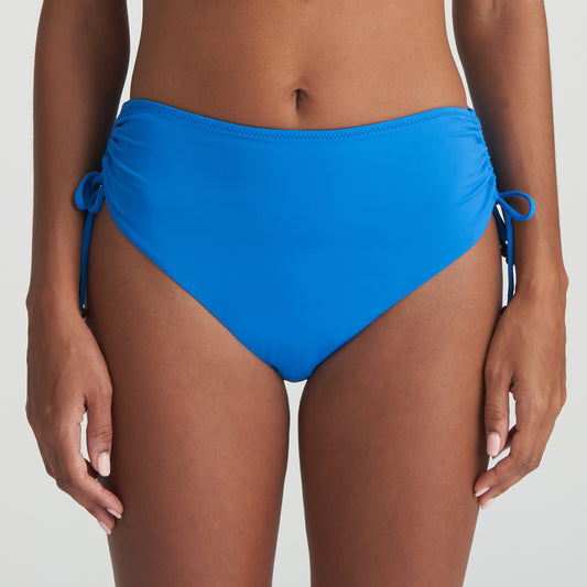Marie Jo Swim Flidais bikini tailleslip met koordjes mistral blauw