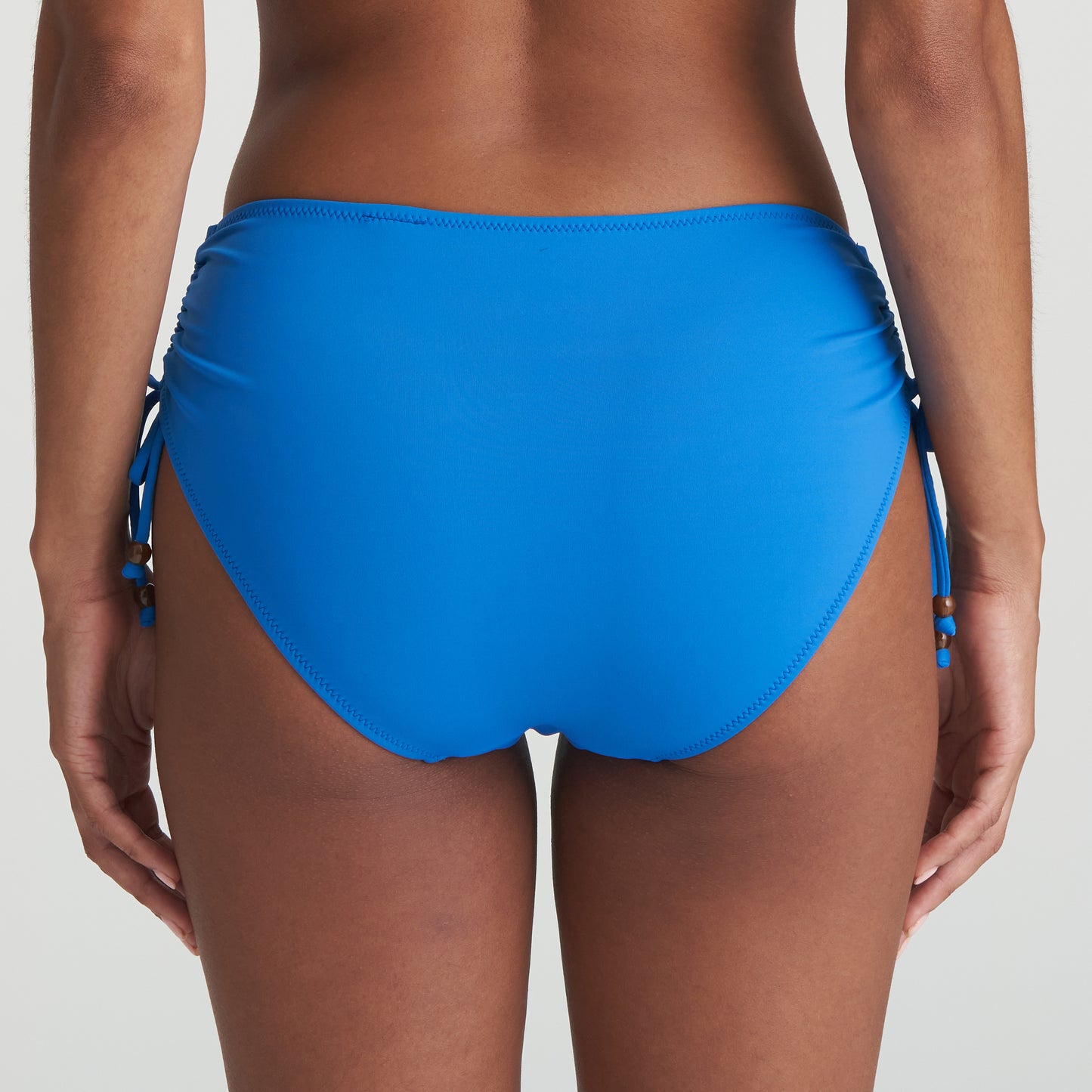 Marie Jo Swim Flidais bikini tailleslip met koordjes mistral blauw