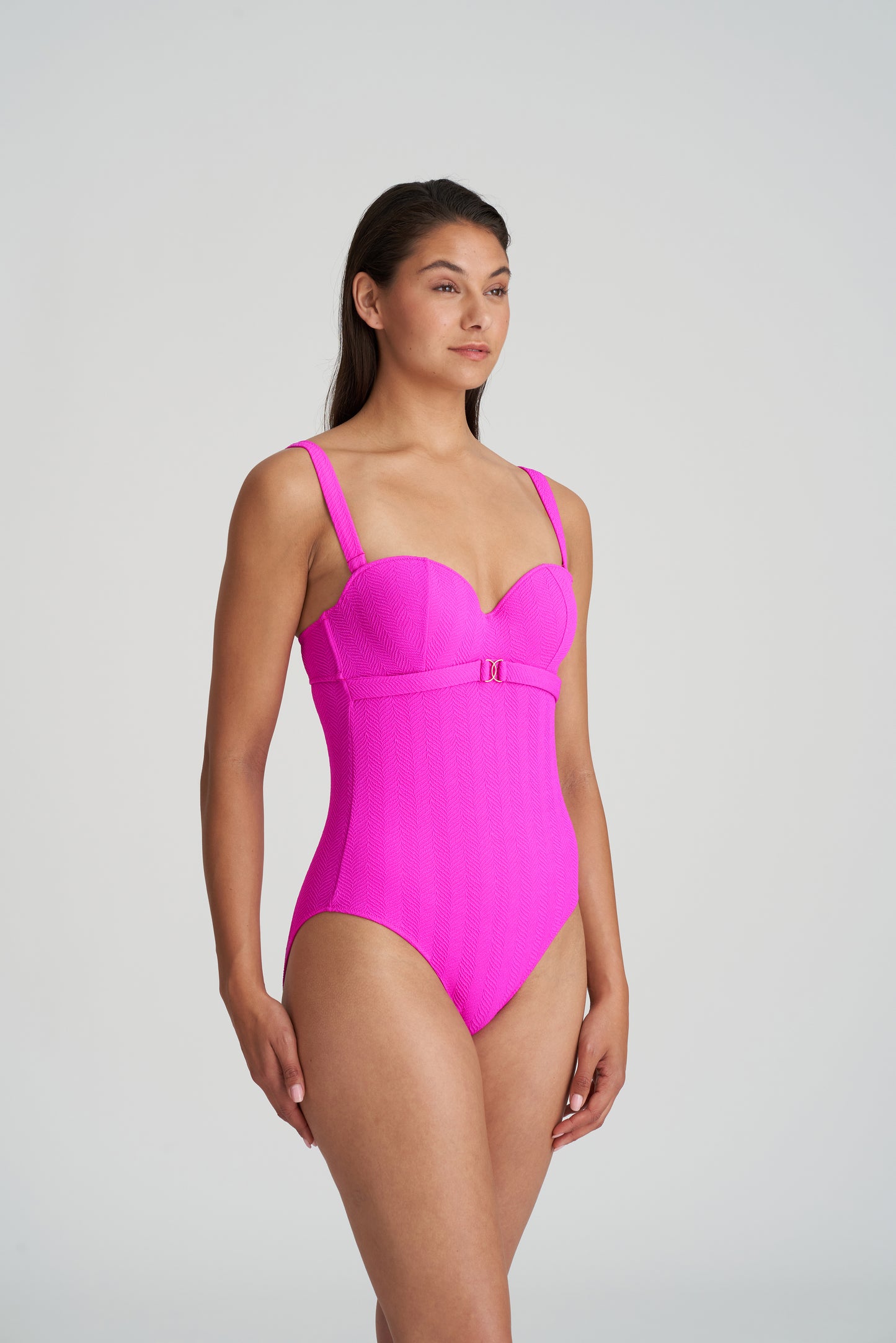 Marie Jo Swim Maiao voorgevormd strapless badpak Cactus Flower