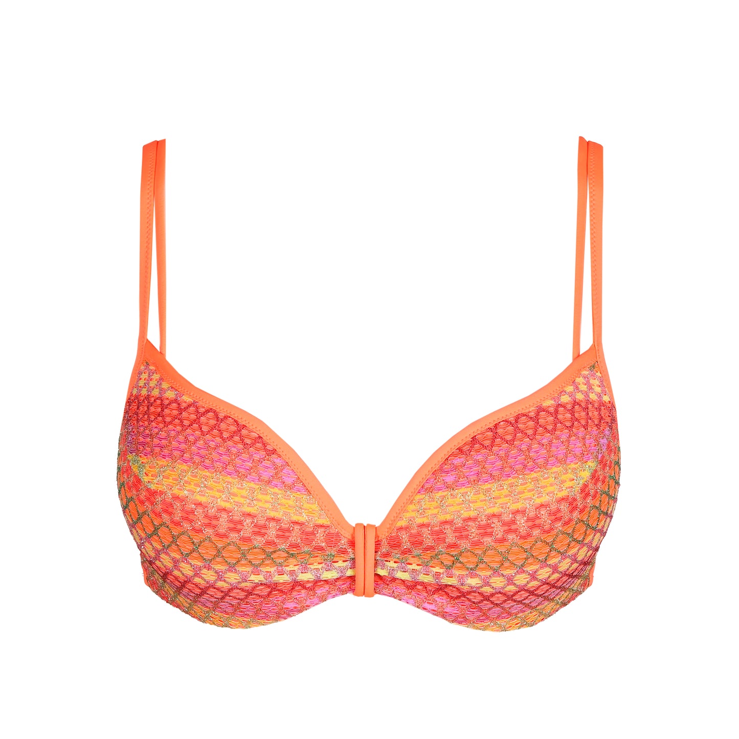 Marie Jo Swim Almoshi voorgevormde bikini hartvorm juicy peach