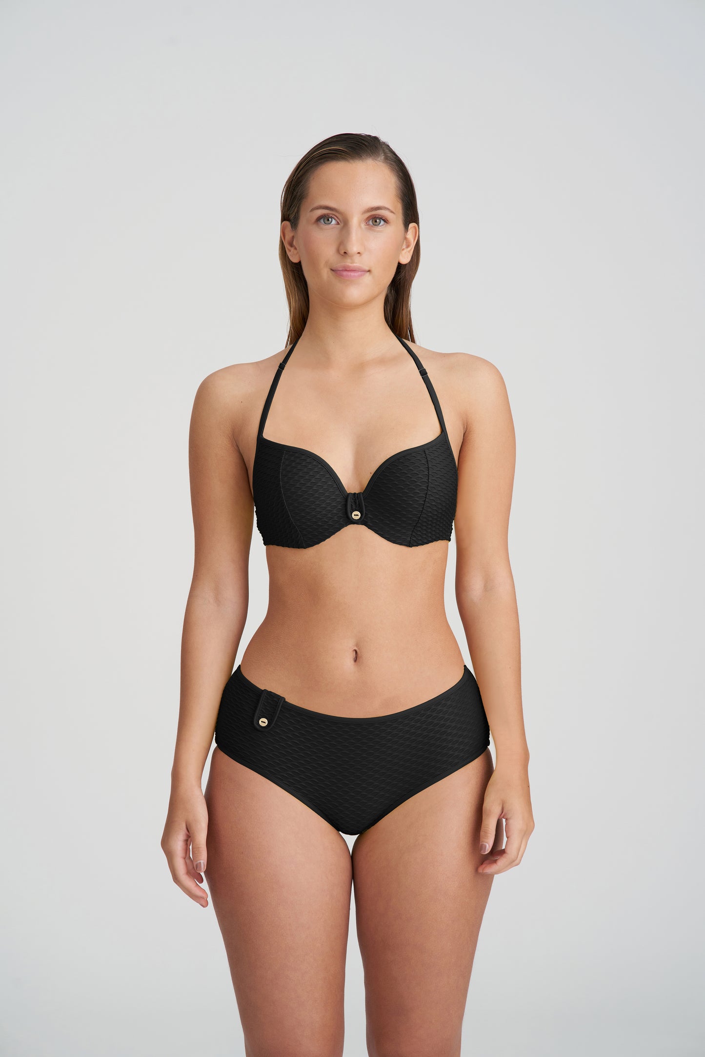 Marie Jo Swim Brigitte bikini hartvorm met mousse zwart