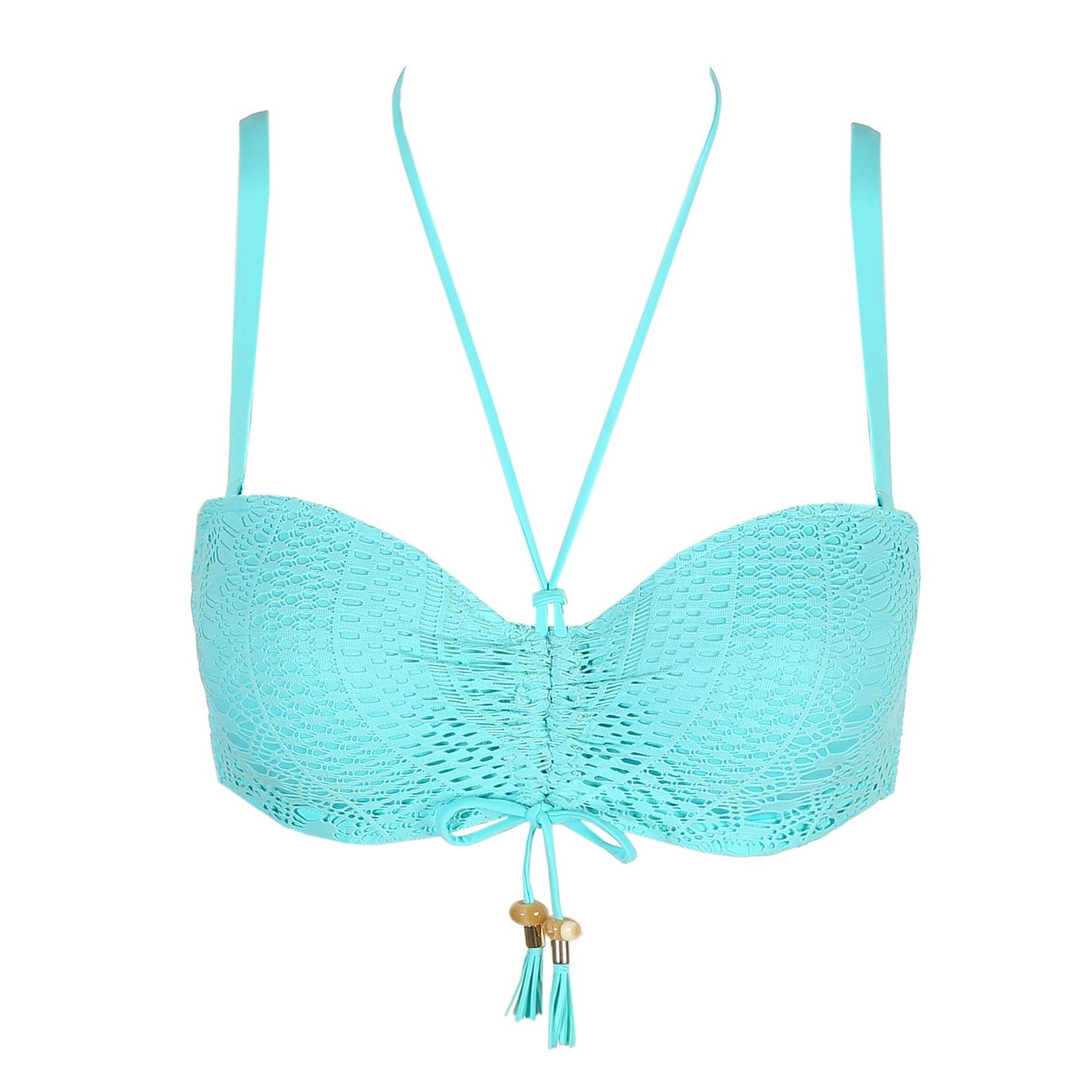Marie Jo Swim Julia strapless bikini met mousse aruba blue