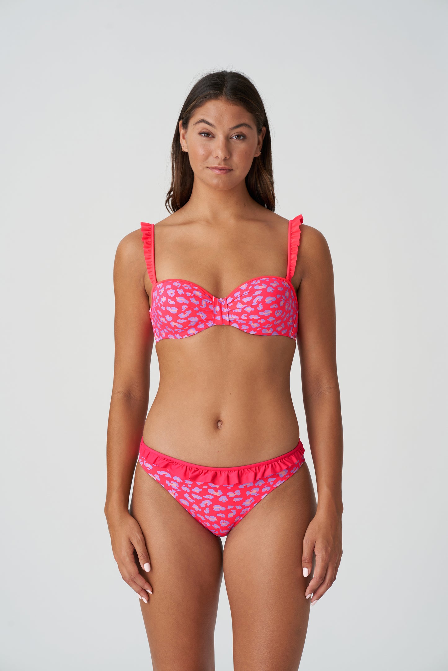 Marie Jo Swim La gomera voorgevormde bikini strapless Deep Sea Coral