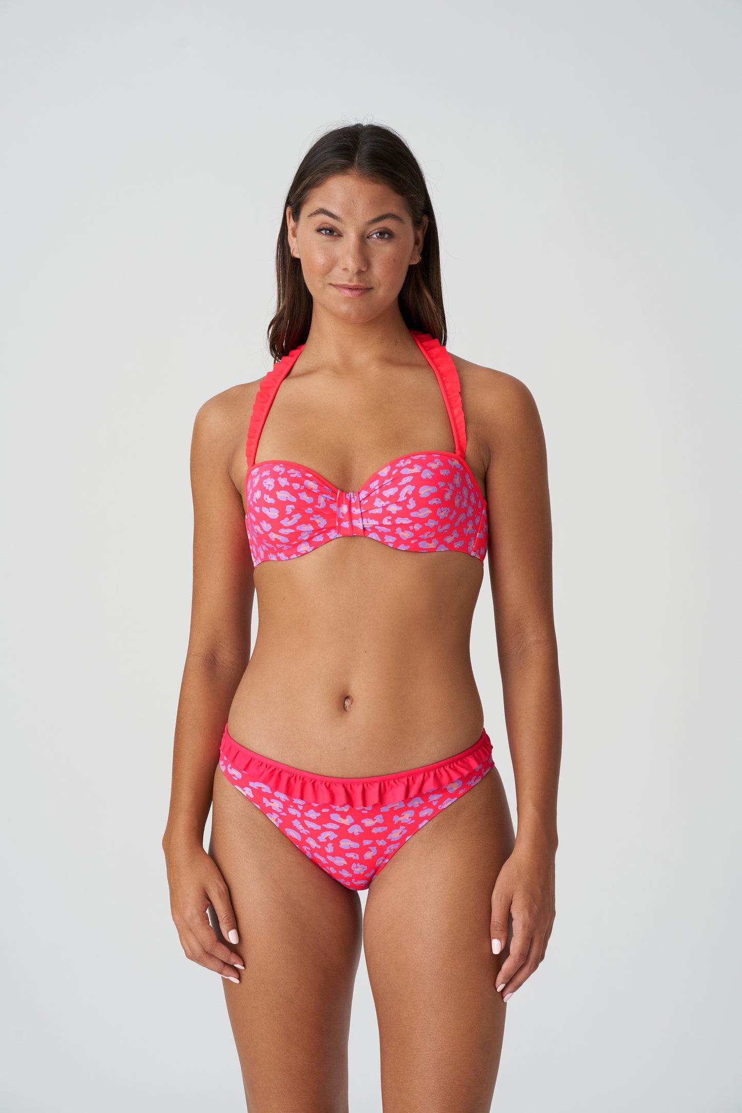 Marie Jo Swim La gomera voorgevormde bikini strapless deep sea coral