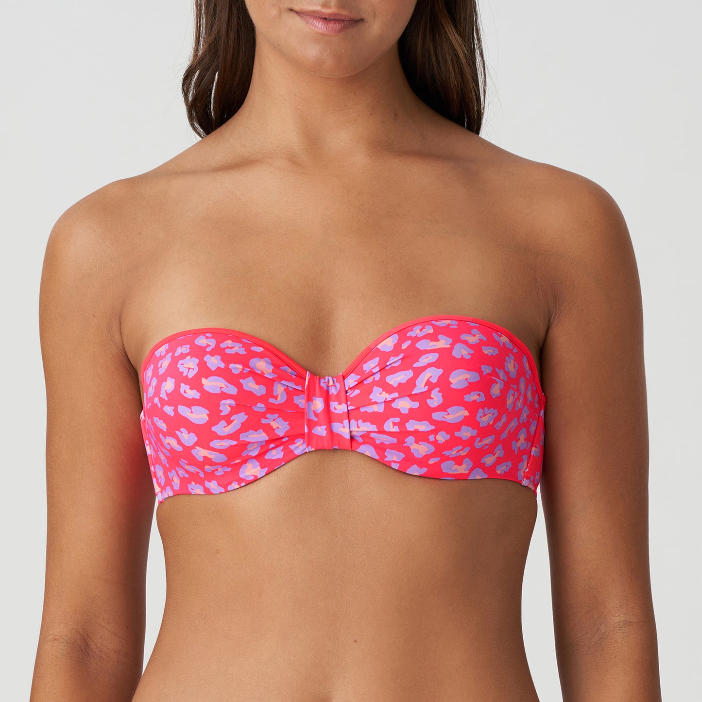 Marie Jo Swim La gomera voorgevormde bikini strapless Deep Sea Coral