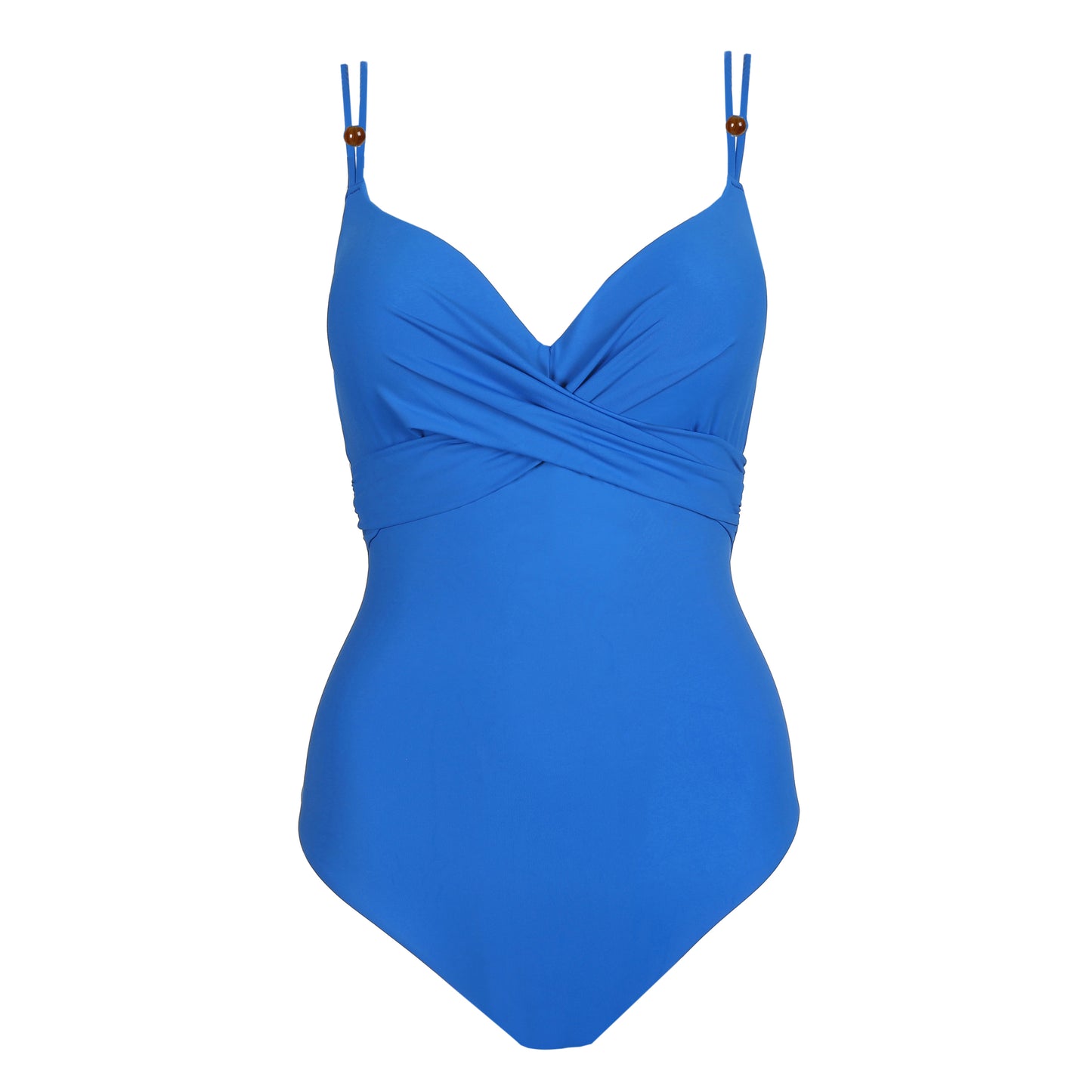 Marie Jo Swim Flidais voorgevormd plunge badpak mistral blauw