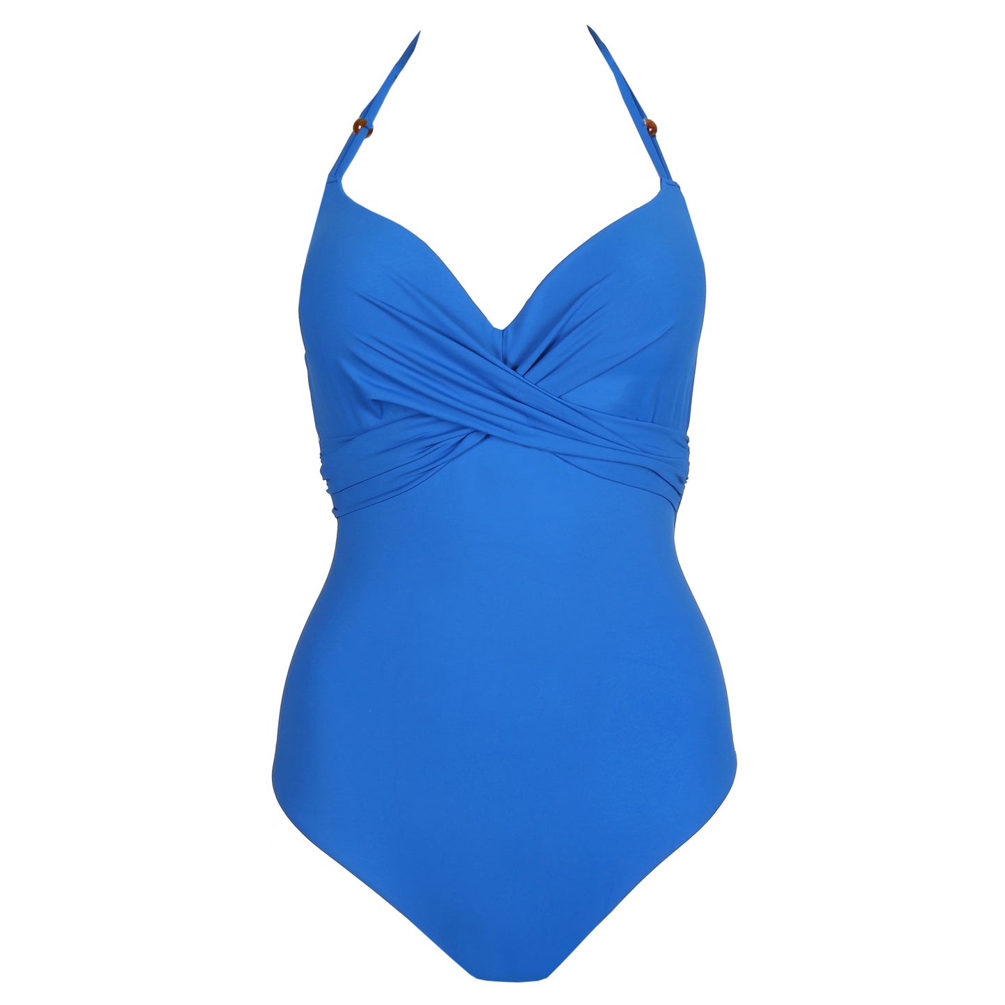 Marie Jo Swim Flidais voorgevormd plunge badpak mistral blauw