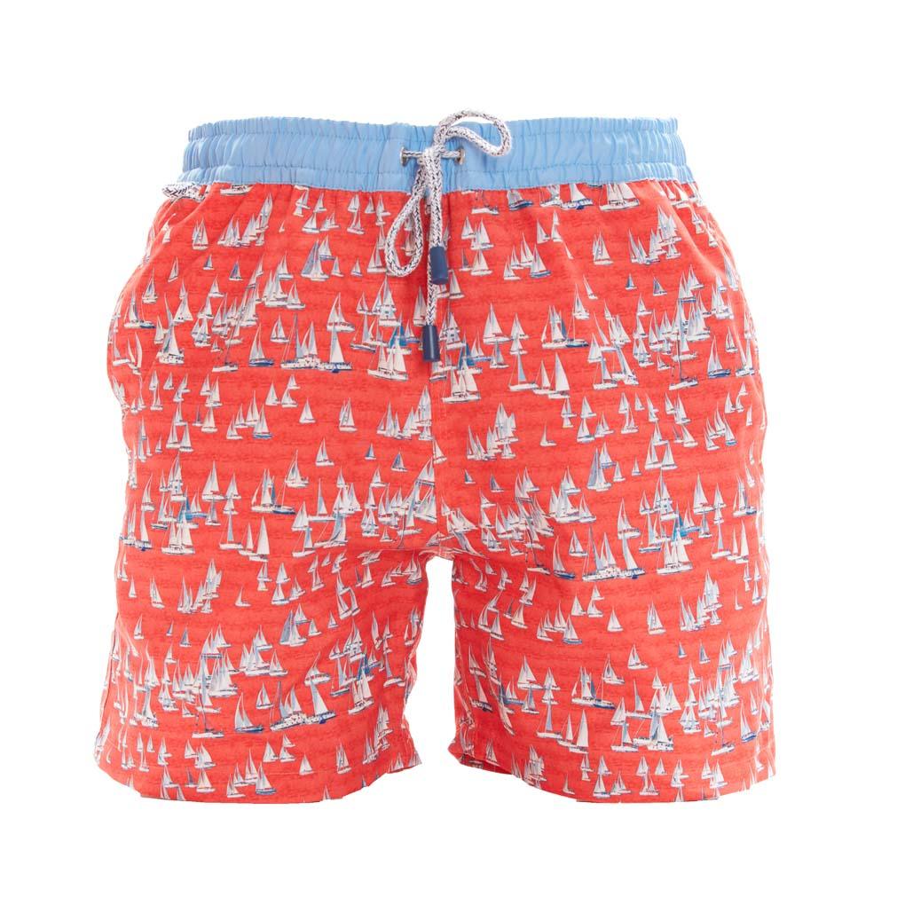 McAlson zwemshort Sailing red - Lingerie Valentijn